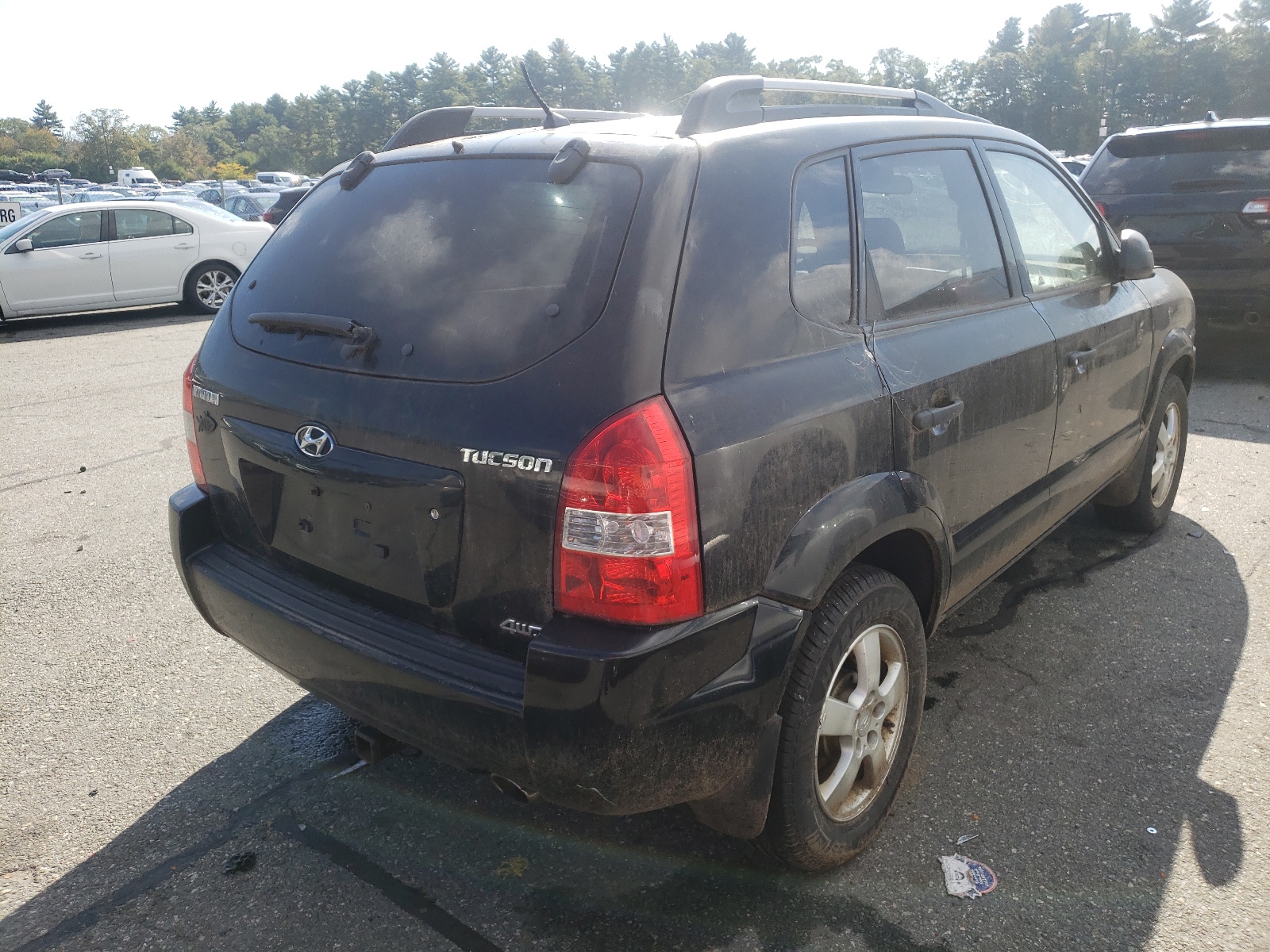 Photo 4 from auction – 2007 HYUNDAI TUCSON GLS with VIN KM8JM72B97U535536