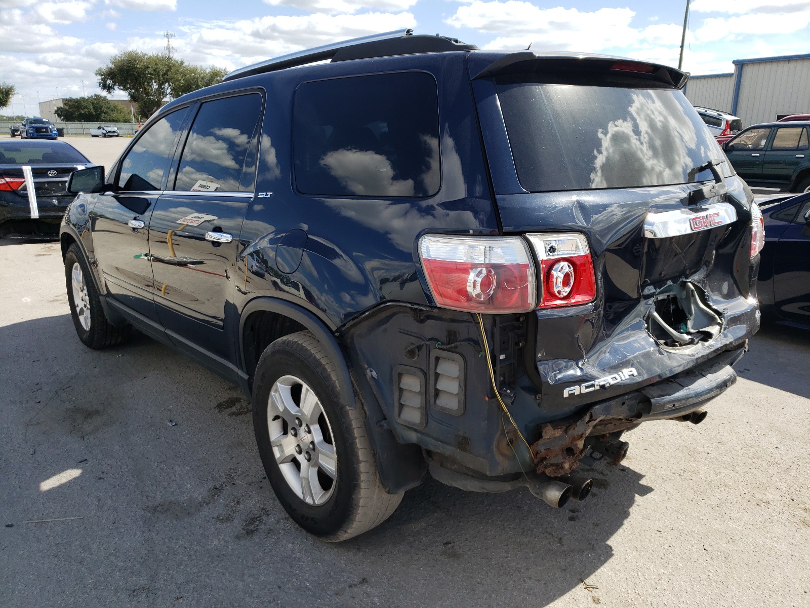 Photo 3 from auction – 2009 GMC ACADIA SLT with VIN 1GKEV23D49J137469