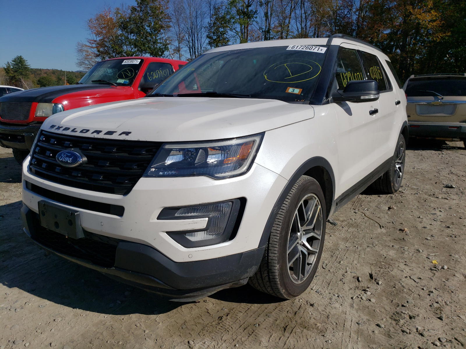Photo 2 from auction – 2016 FORD EXPLORER S with VIN 1FM5K8GT5GGB38354