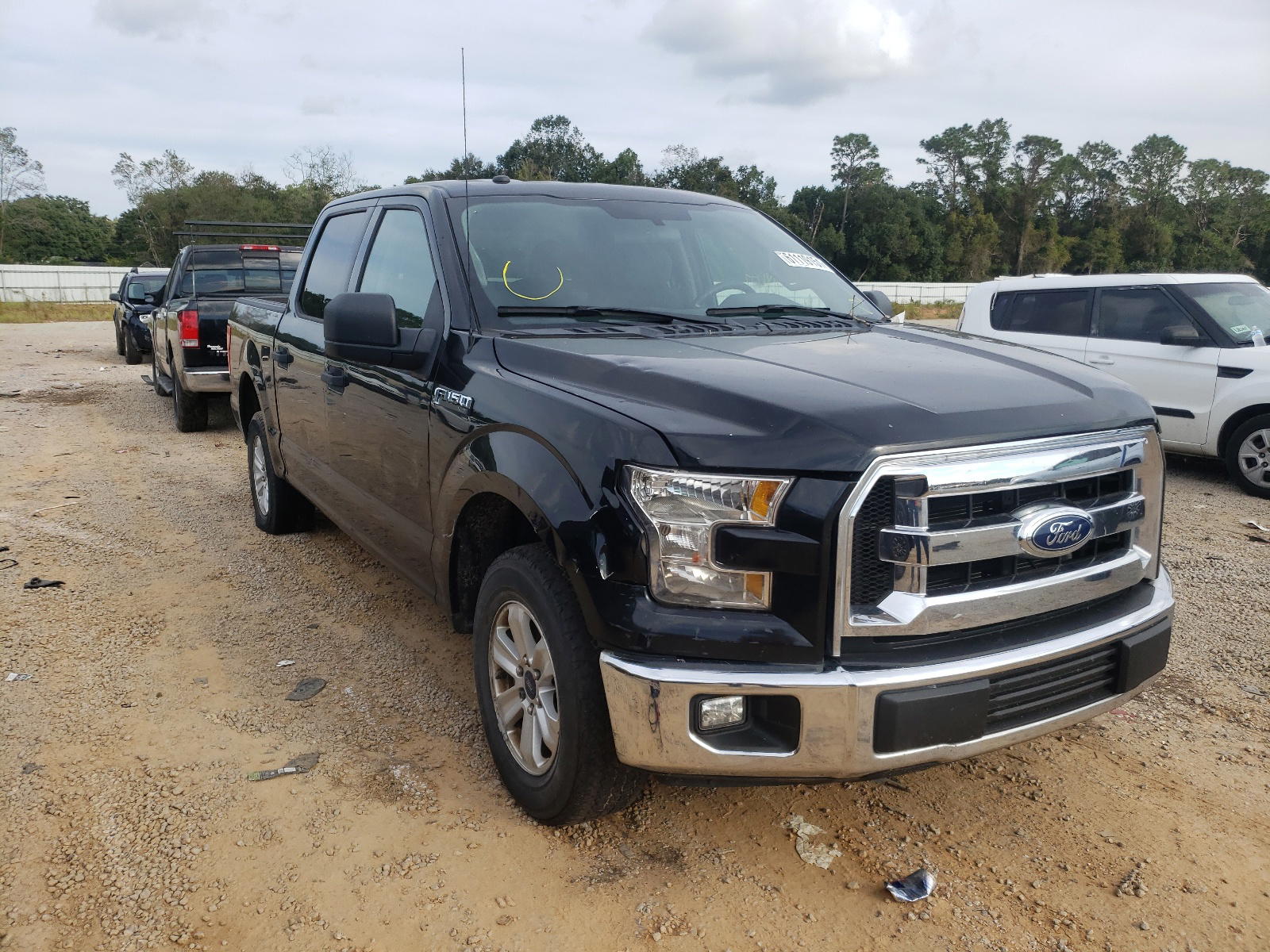 FORD F150 SUPER 2017 with VIN 1FTEW1CF1HFC37146 - Photo from auction