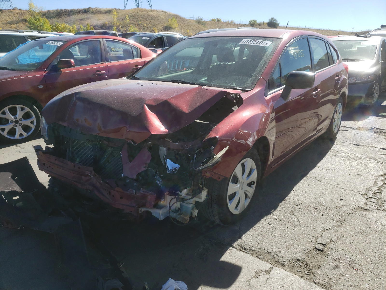 Photo 2 from auction – 2015 SUBARU IMPREZA with VIN JF1GPAA67FG286423