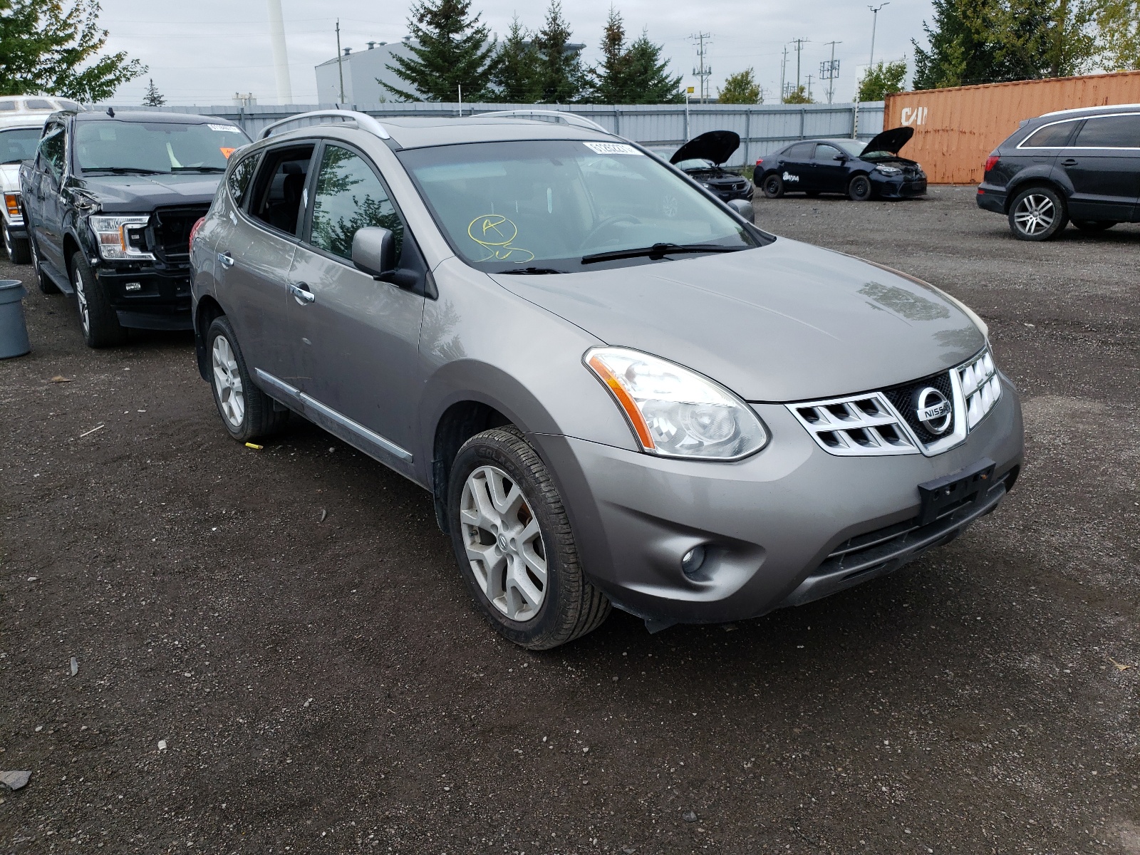 NISSAN ROGUE S 2011 with VIN JN8AS5MV9BW287229 - Photo from auction