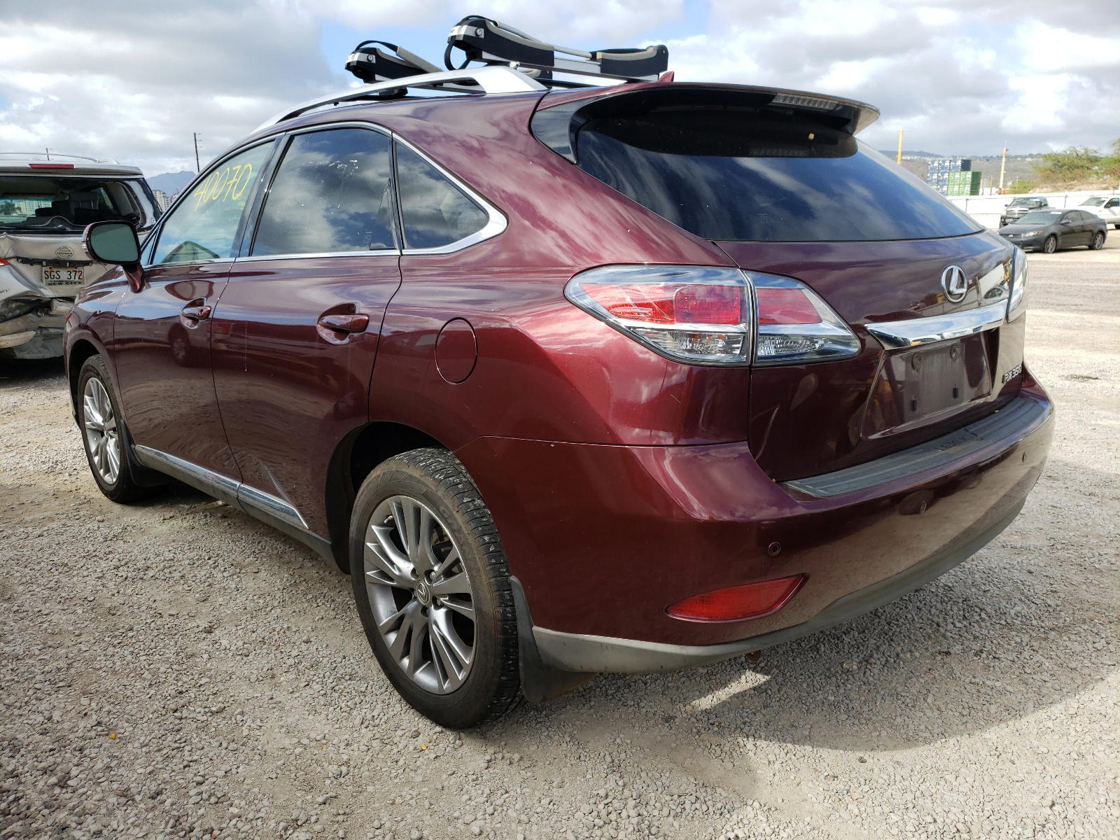 Photo 3 from auction – 2013 LEXUS RX 350 BAS with VIN JTJBK1BA6D2029928