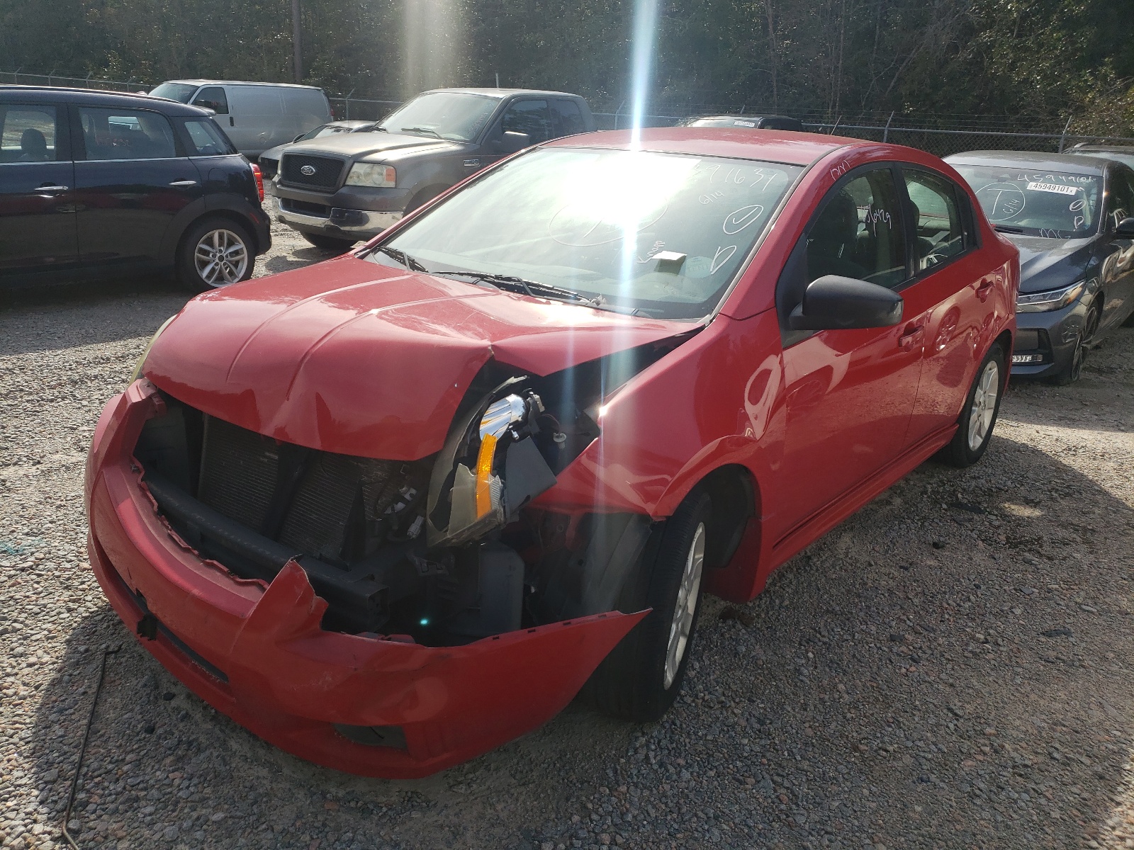 Photo 2 from auction – 2009 NISSAN SENTRA 2.0 with VIN 3N1AB61E59L684848