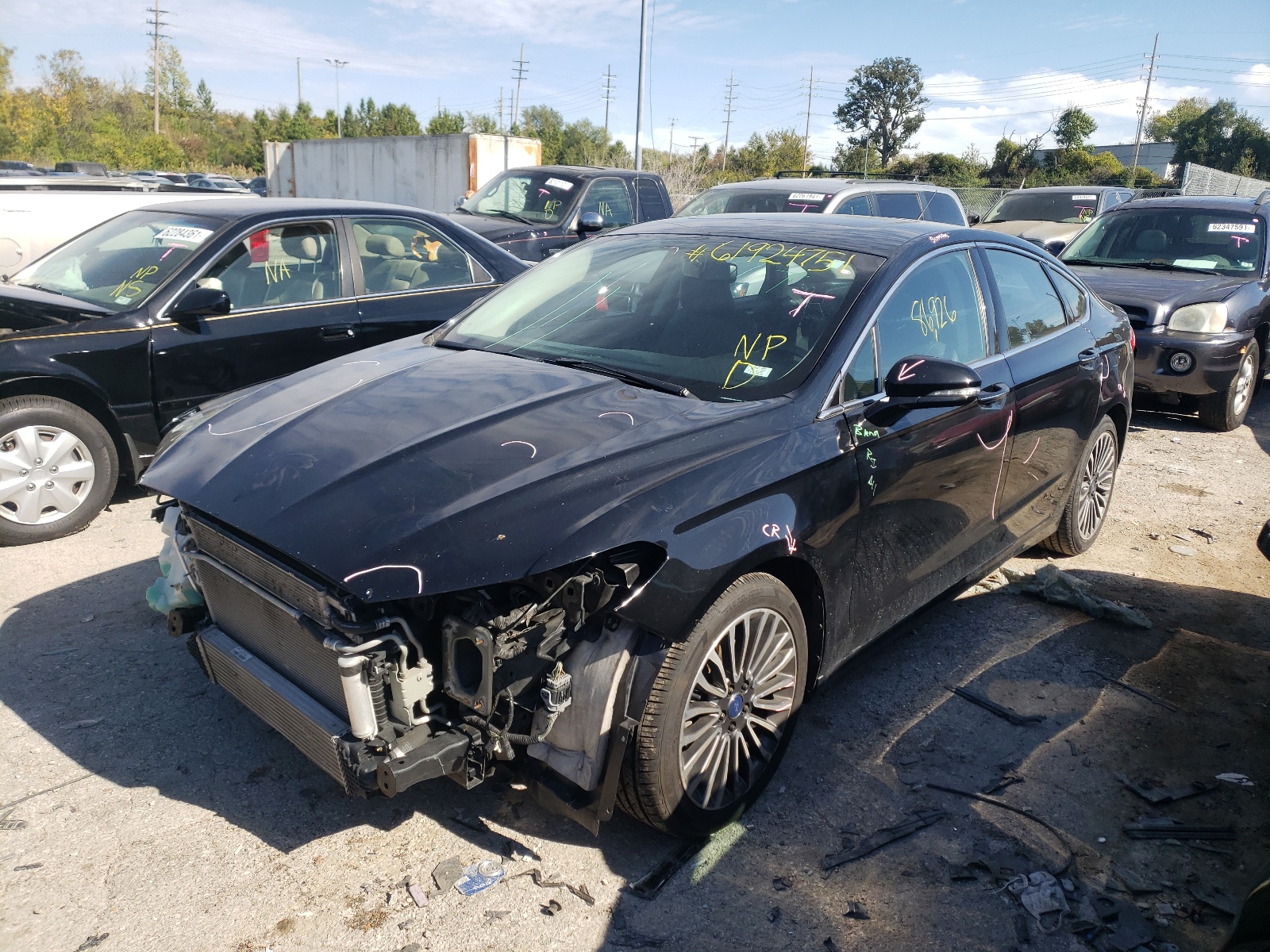 Photo 2 from auction – 2018 FORD FUSION TIT with VIN 3FA6P0D90JR132598