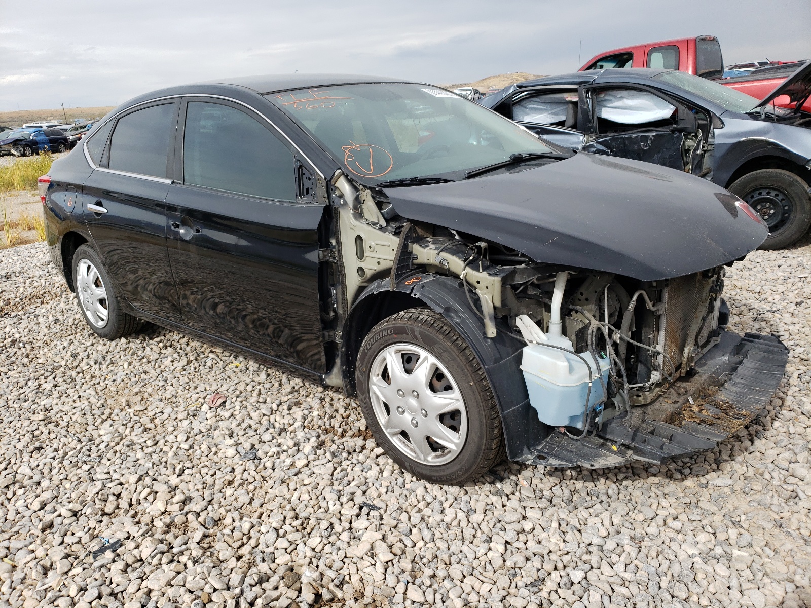 Photo 1 from auction – 2013 NISSAN SENTRA S with VIN 3N1AB7AP1DL789287