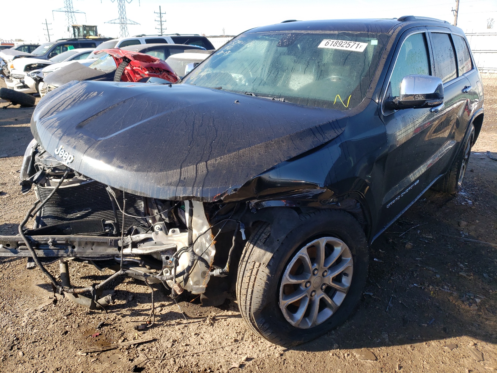 Photo 2 from auction – 2015 JEEP GRAND CHER with VIN 1C4RJFBGXFC733181