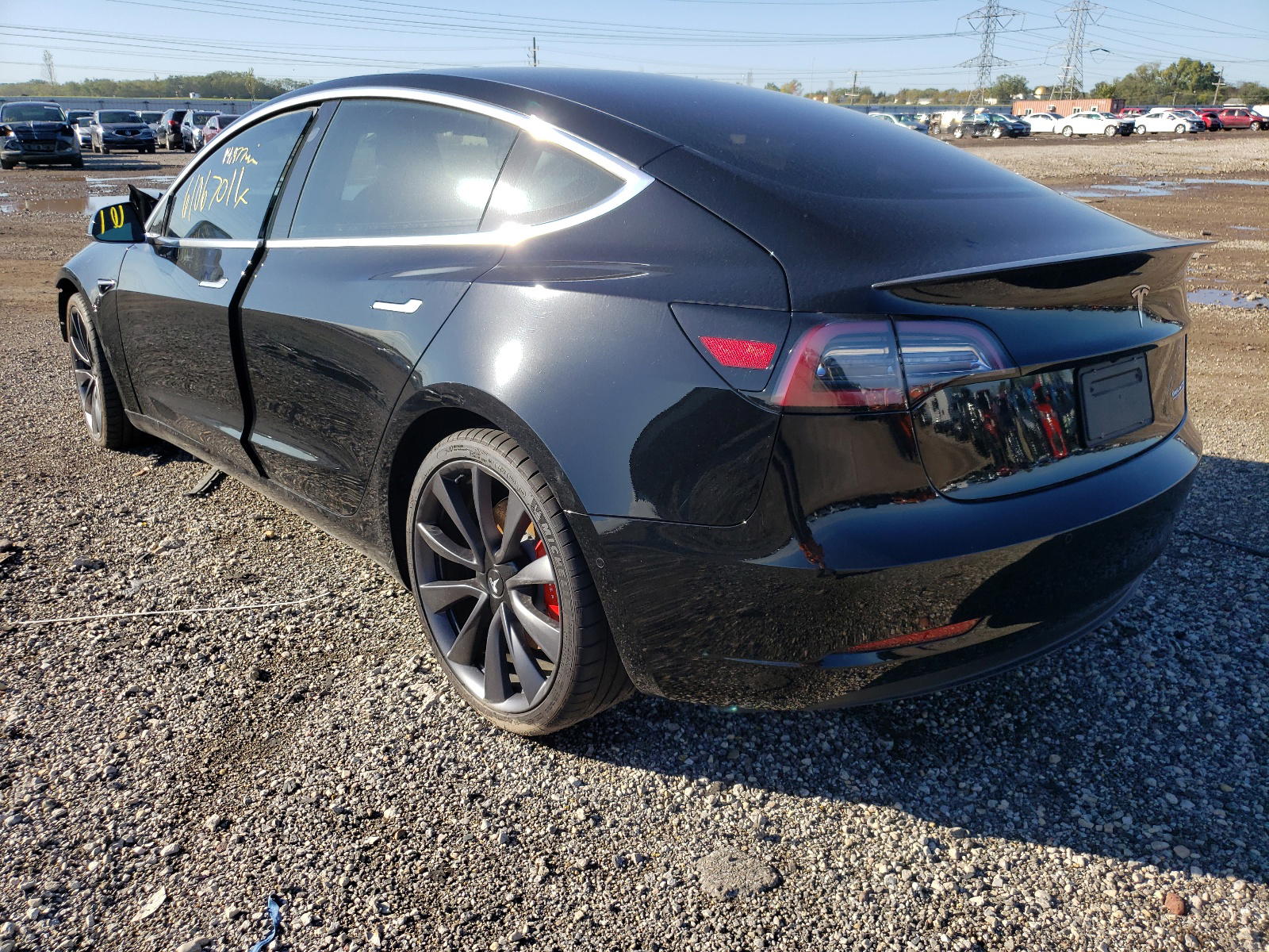 Photo 3 from auction – 2020 TESLA MODEL 3 with VIN 5YJ3E1EC5LF713098