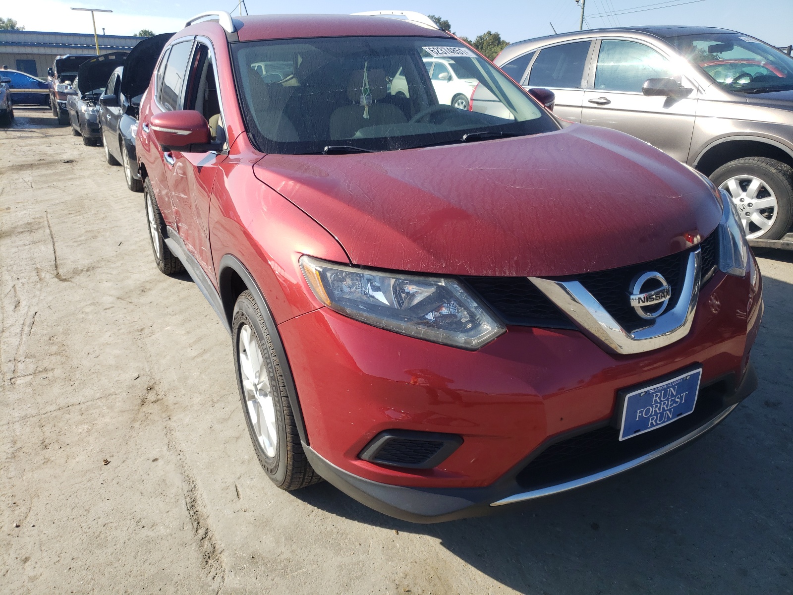 Photo 1 from auction – 2015 NISSAN ROGUE S with VIN 5N1AT2MK0FC926758