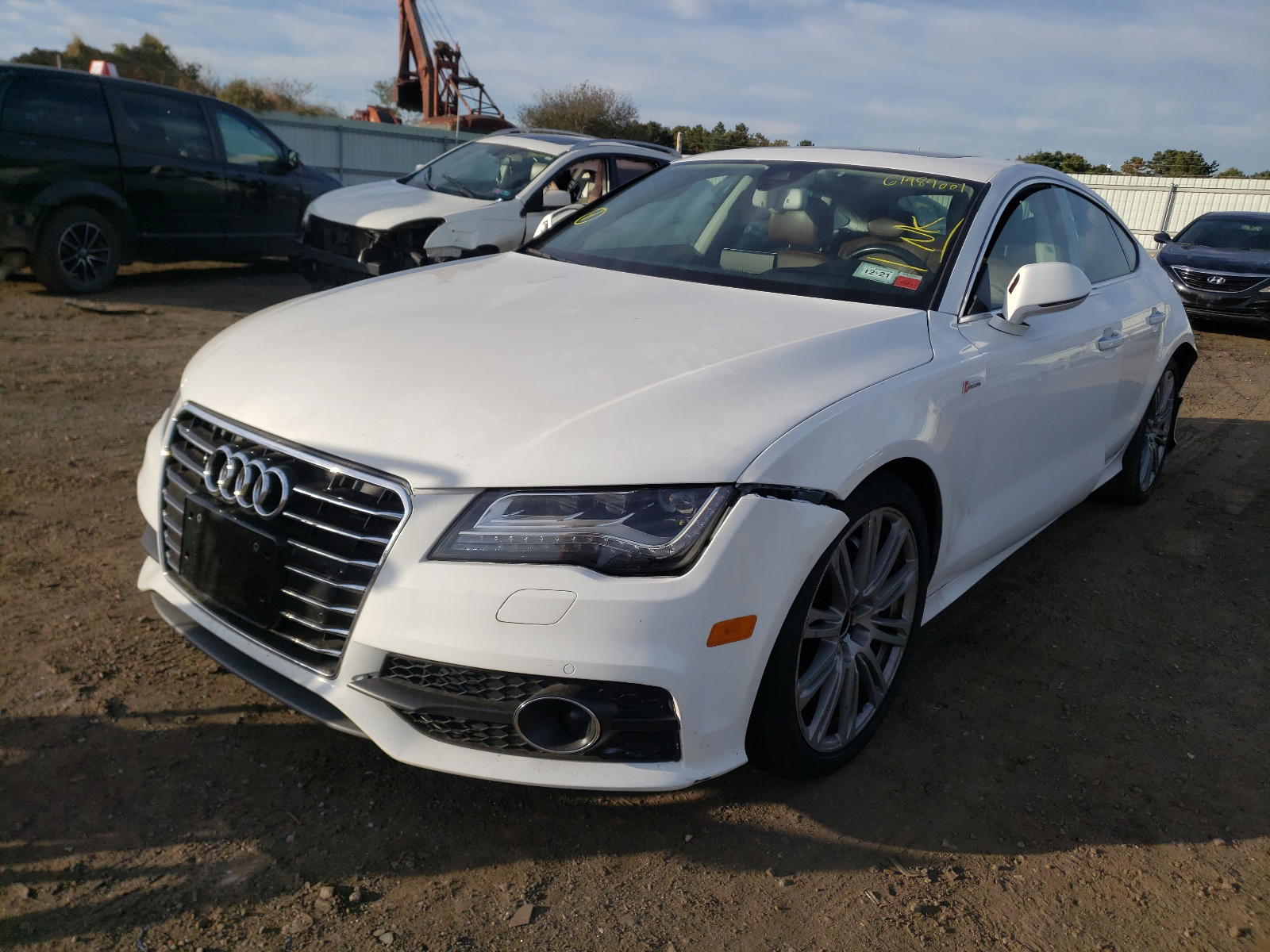 Photo 2 from auction – 2012 AUDI A7 with VIN WAUSGAFC5CN004223