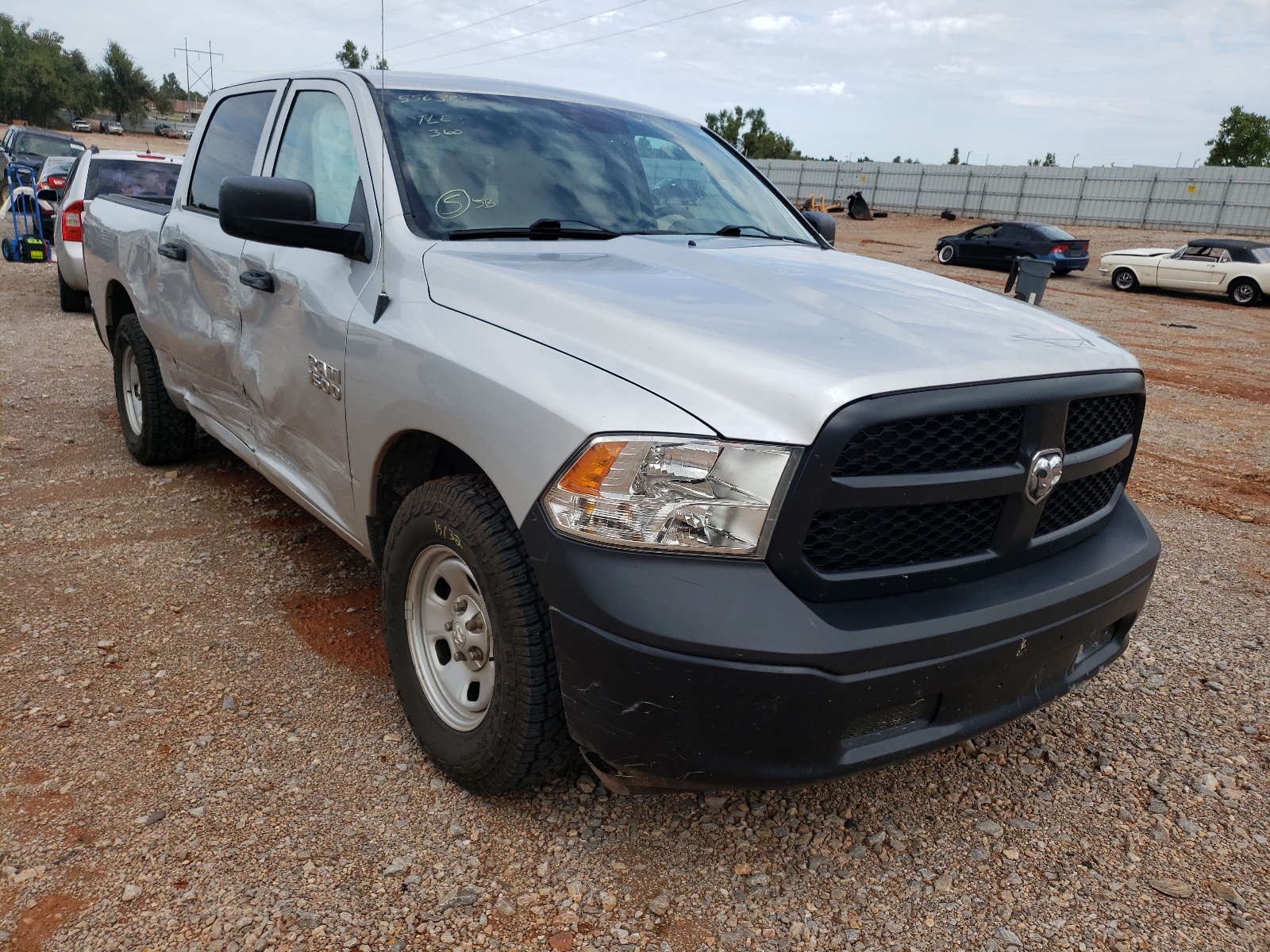 RAM 1500 ST 2017 with VIN 1C6RR6KG1HS556383 - Photo from auction