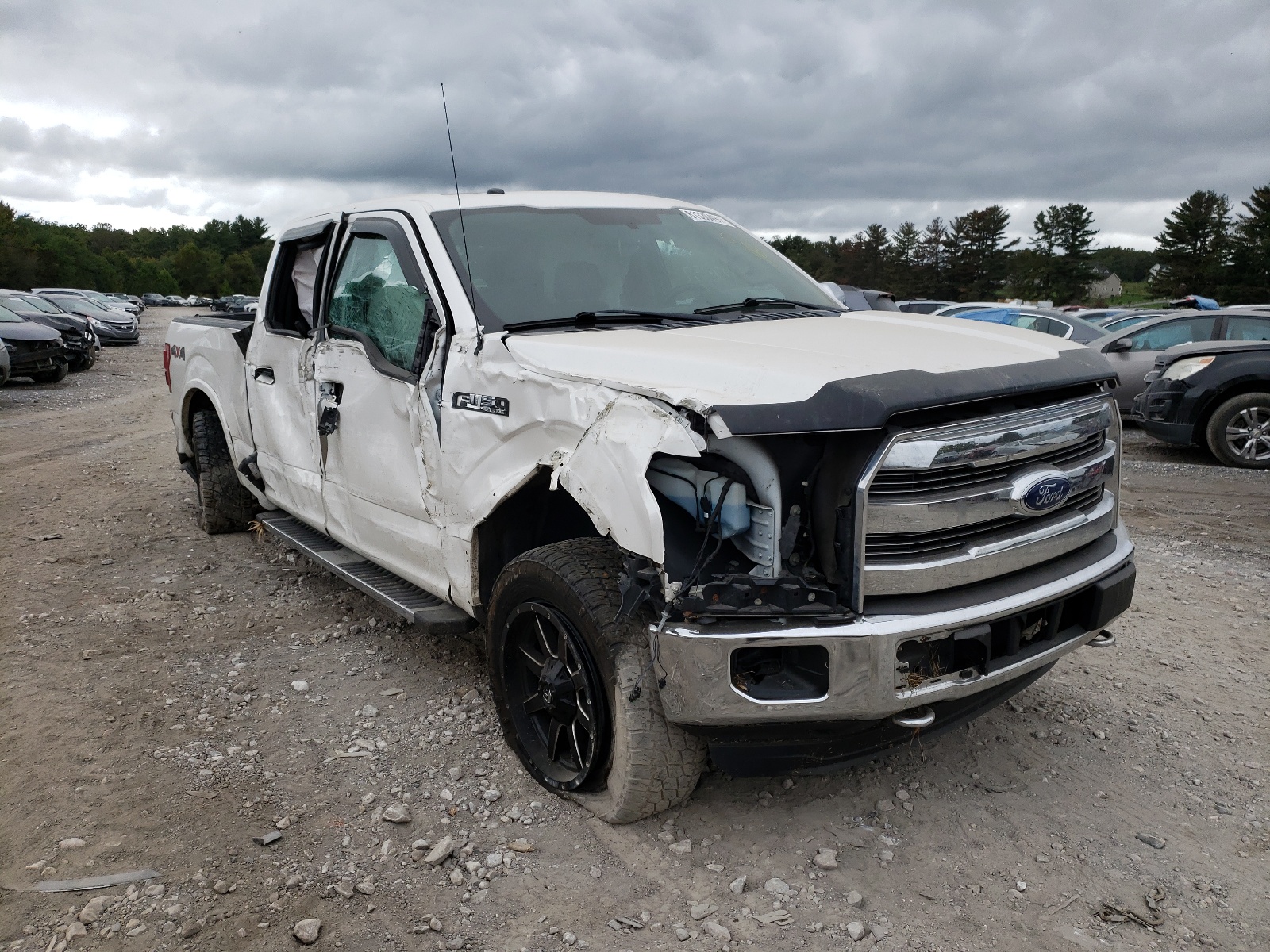 FORD F150 SUPER 2016 with VIN 1FTFW1EF5GFB85603 - Photo from auction