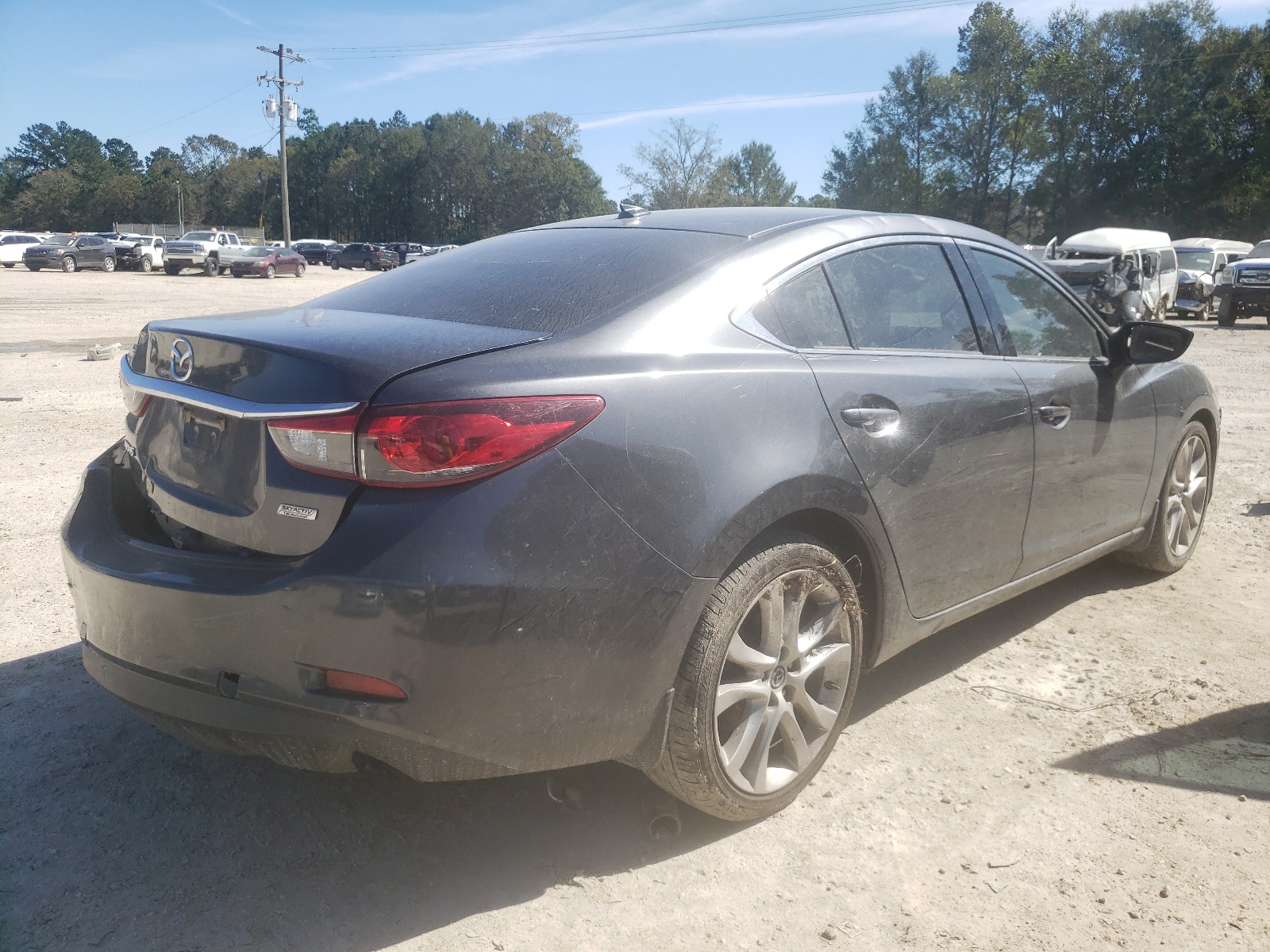 Photo 4 from auction – 2016 MAZDA 6 TOURING with VIN JM1GJ1V52G1469195