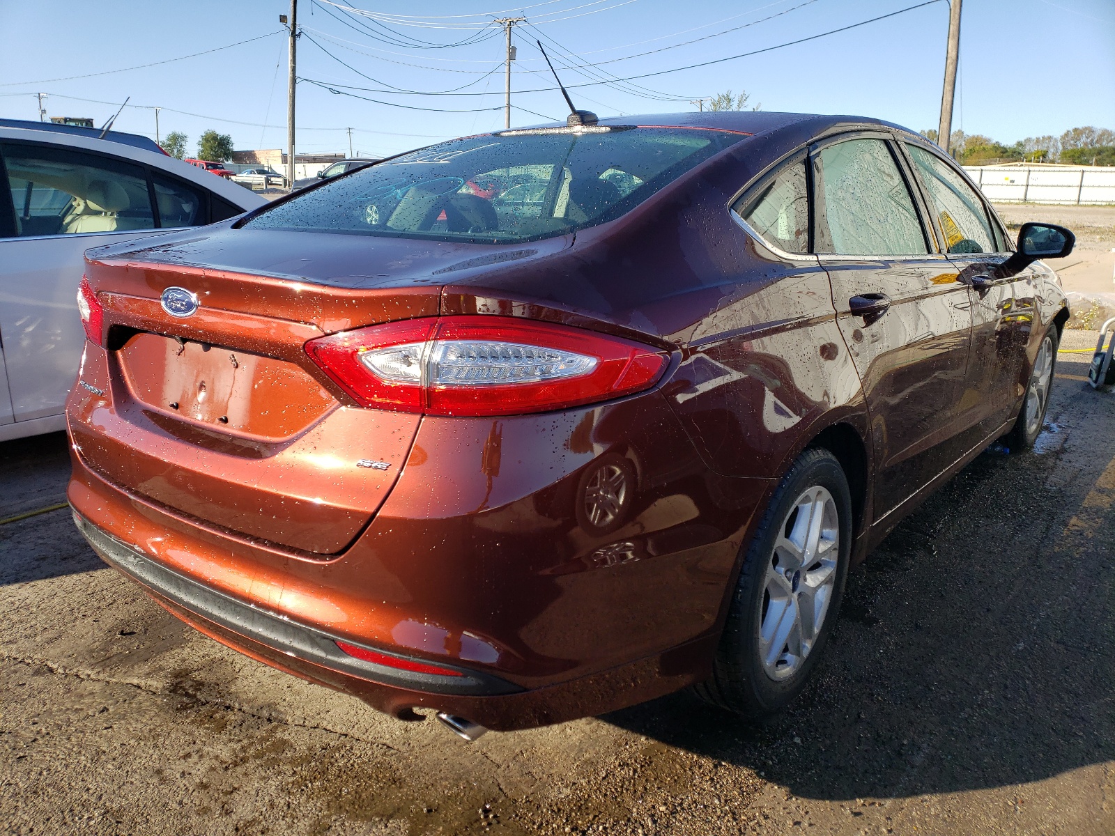 Photo 4 from auction – 2016 FORD FUSION SE with VIN 3FA6P0H72GR163921