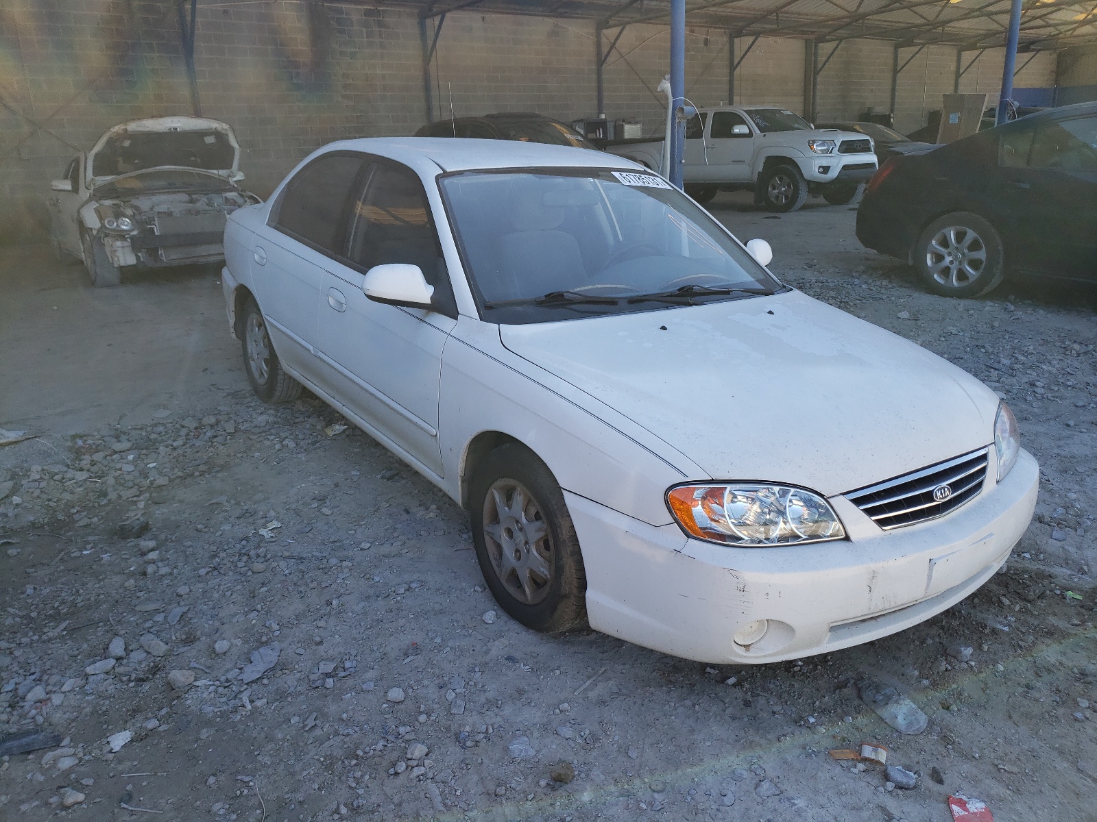 KIA SPECTRA BA 2002 with VIN KNAFB121325129918 - Photo from auction