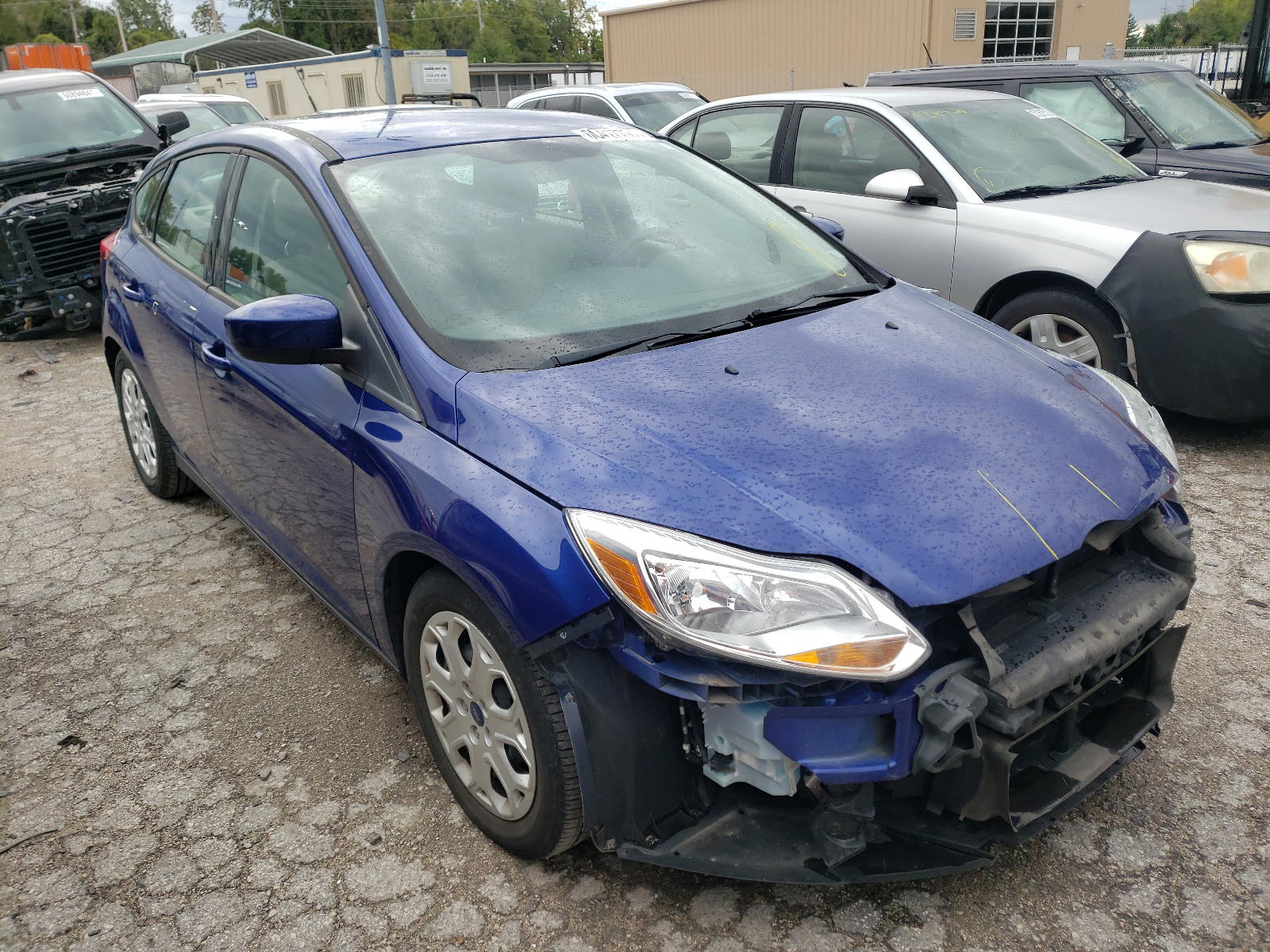 FORD FOCUS SE 2012 with VIN 1FAHP3K26CL313187 - Photo from auction