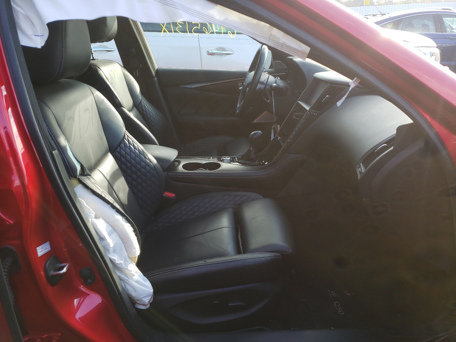 Photo 5 from auction – 2017 INFINITI Q50 RED SP with VIN JN1FV7AR9HM870094