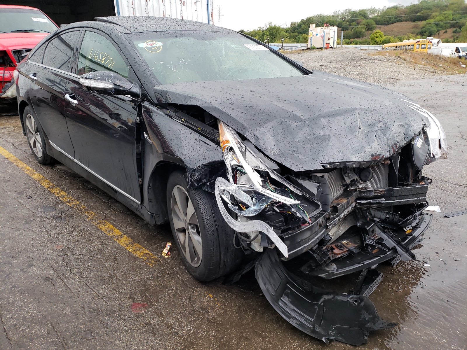 Фото 1 с аукциона – 2011 HYUNDAI SONATA GL с VIN KMHEC4A41BA011135