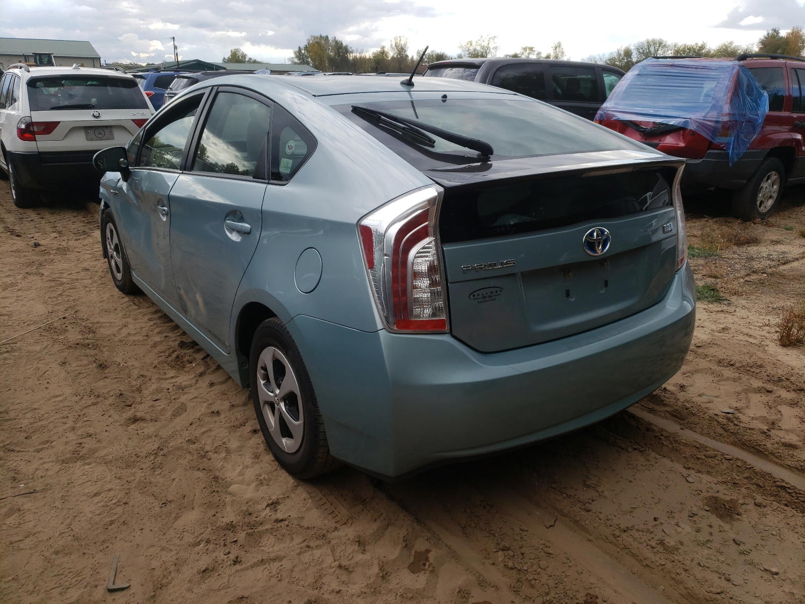 Photo 3 from auction – 2012 TOYOTA PRIUS with VIN JTDKN3DU4C1547554