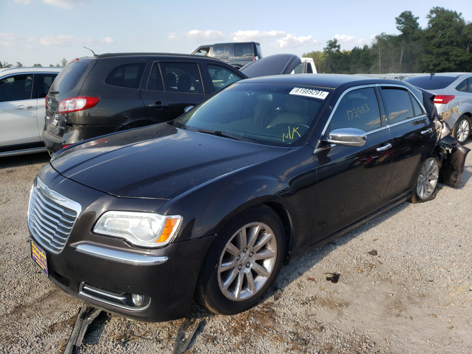 Photo 2 from auction – 2012 CHRYSLER 300 LIMITE with VIN 2C3CCACG2CH307872
