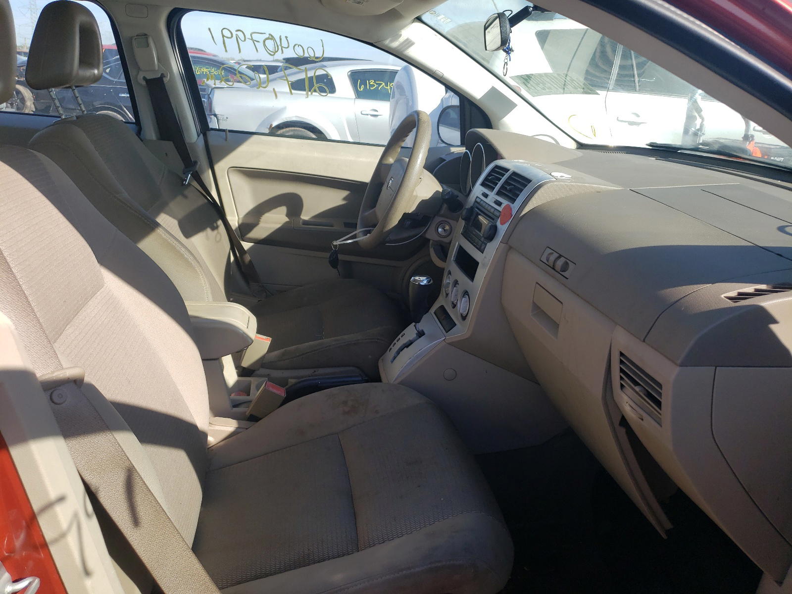 Photo 5 from auction – 2007 DODGE CALIBER SX with VIN 1B3HB48B87D187065