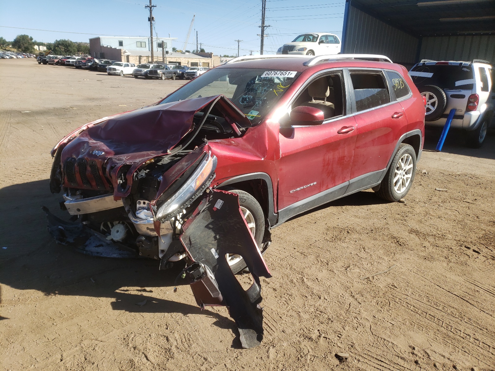 Photo 2 from auction – 2016 JEEP CHEROKEE L with VIN 1C4PJLCS2GW352451