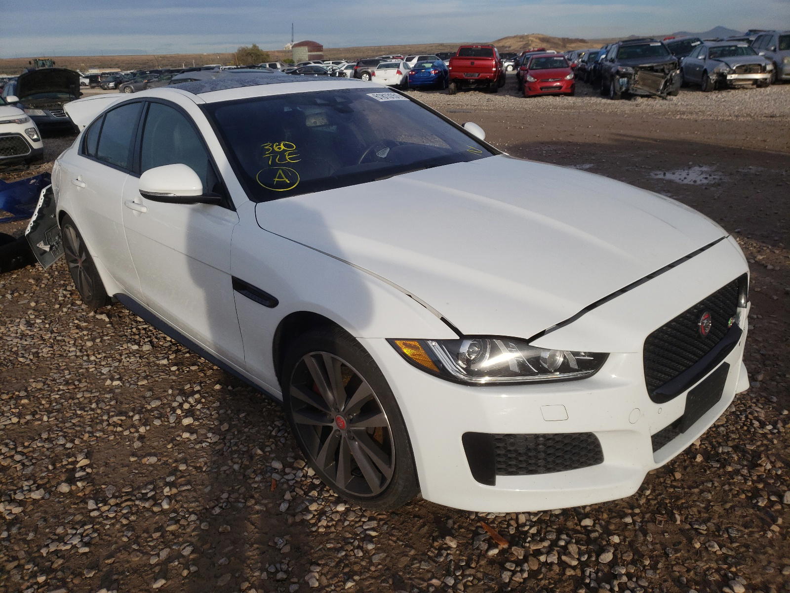 JAGUAR XE S 2018 with VIN SAJAM4FV0JCP17535 - Photo from auction