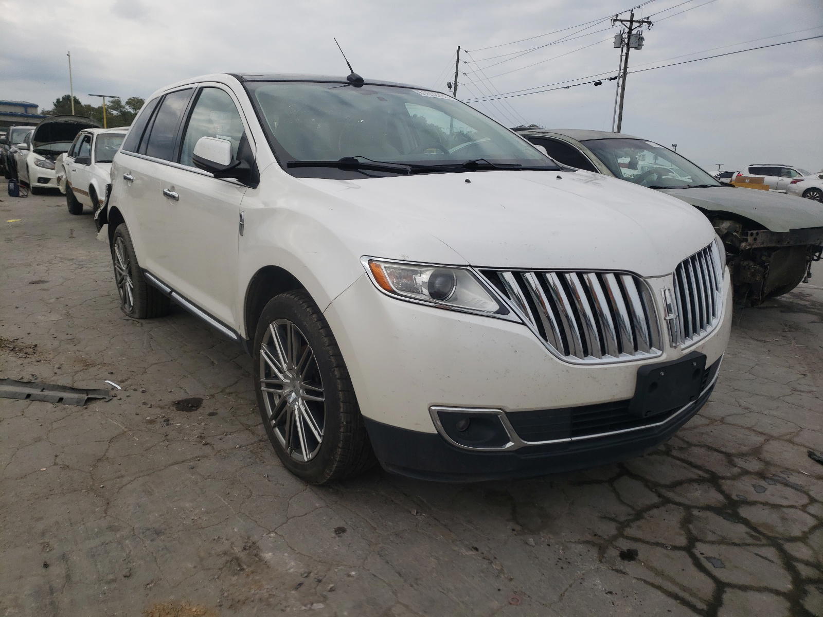 LINCOLN MKX 2012 with VIN 2LMDJ6JK1CBL06628 - Photo from auction