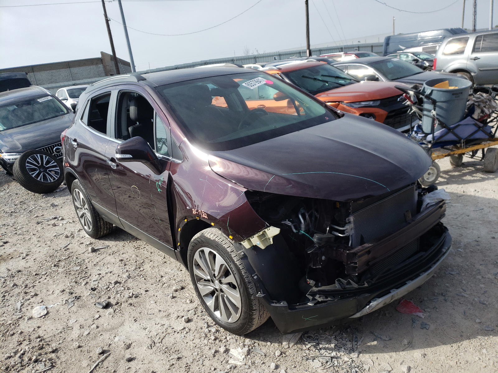 BUICK ENCORE PRE 2017 with VIN KL4CJASB1HB198242 - Photo from auction