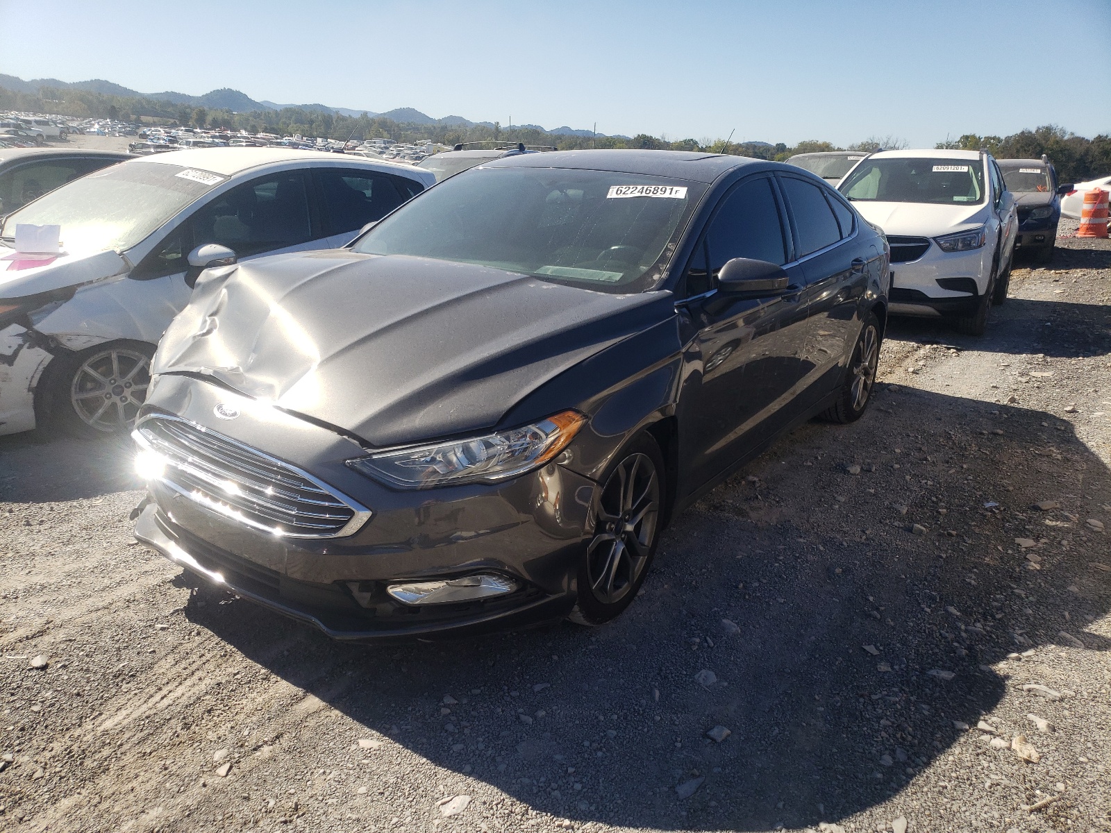 Photo 2 from auction – 2017 FORD FUSION SE with VIN 3FA6P0HDXHR256502