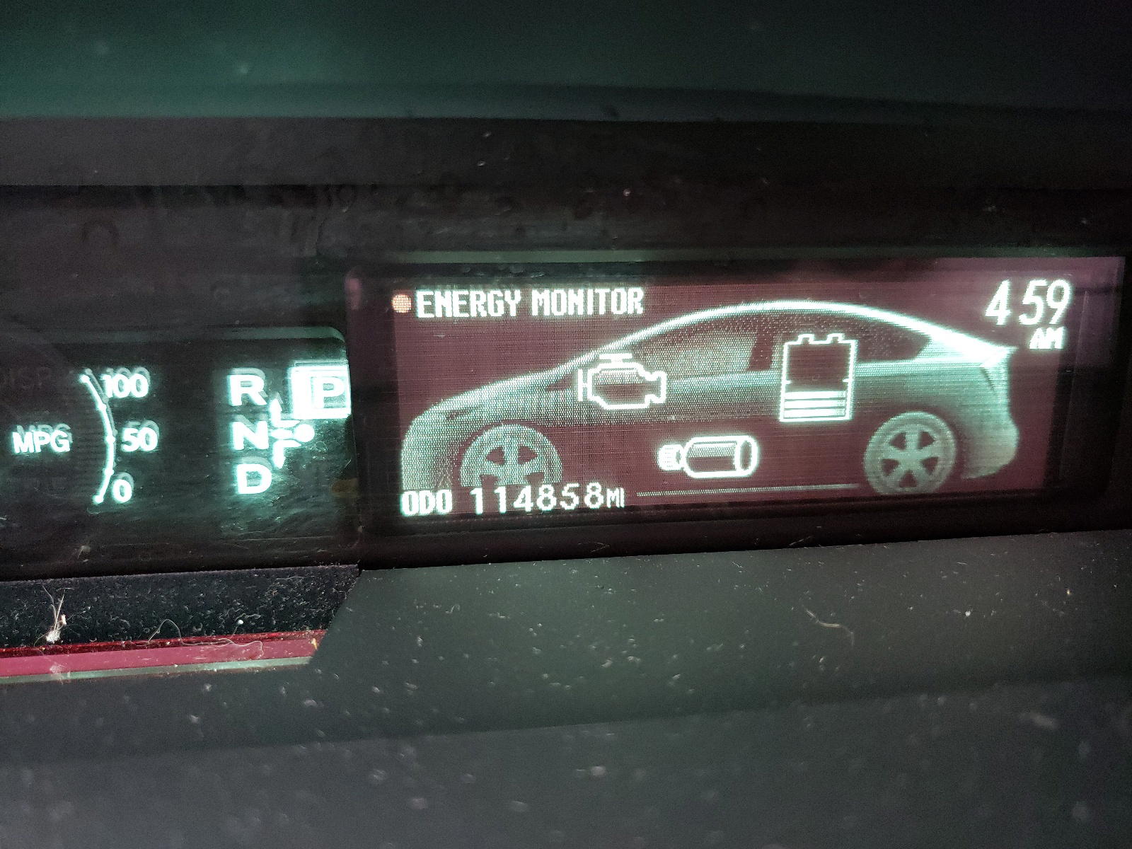 Photo 8 from auction – 2015 TOYOTA PRIUS with VIN JTDKN3DU1F0424448