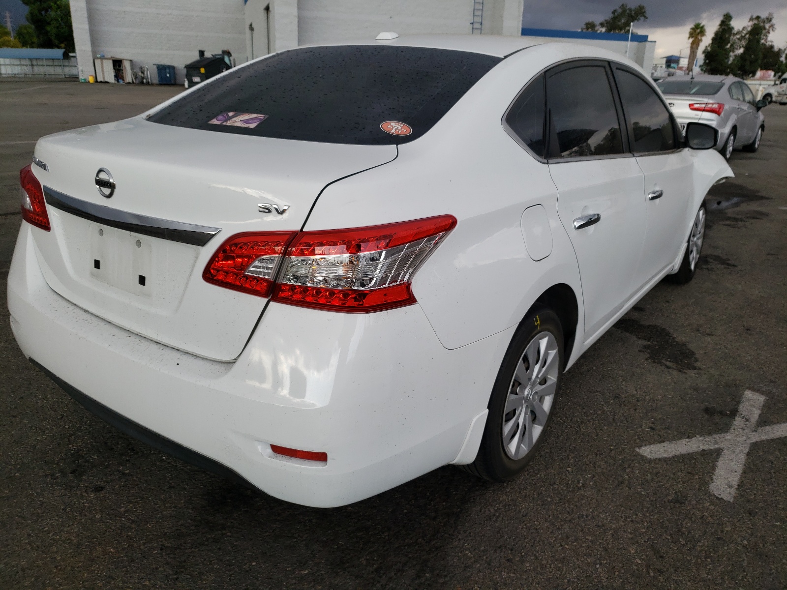 Photo 4 from auction – 2015 NISSAN SENTRA S with VIN 3N1AB7AP9FL686007