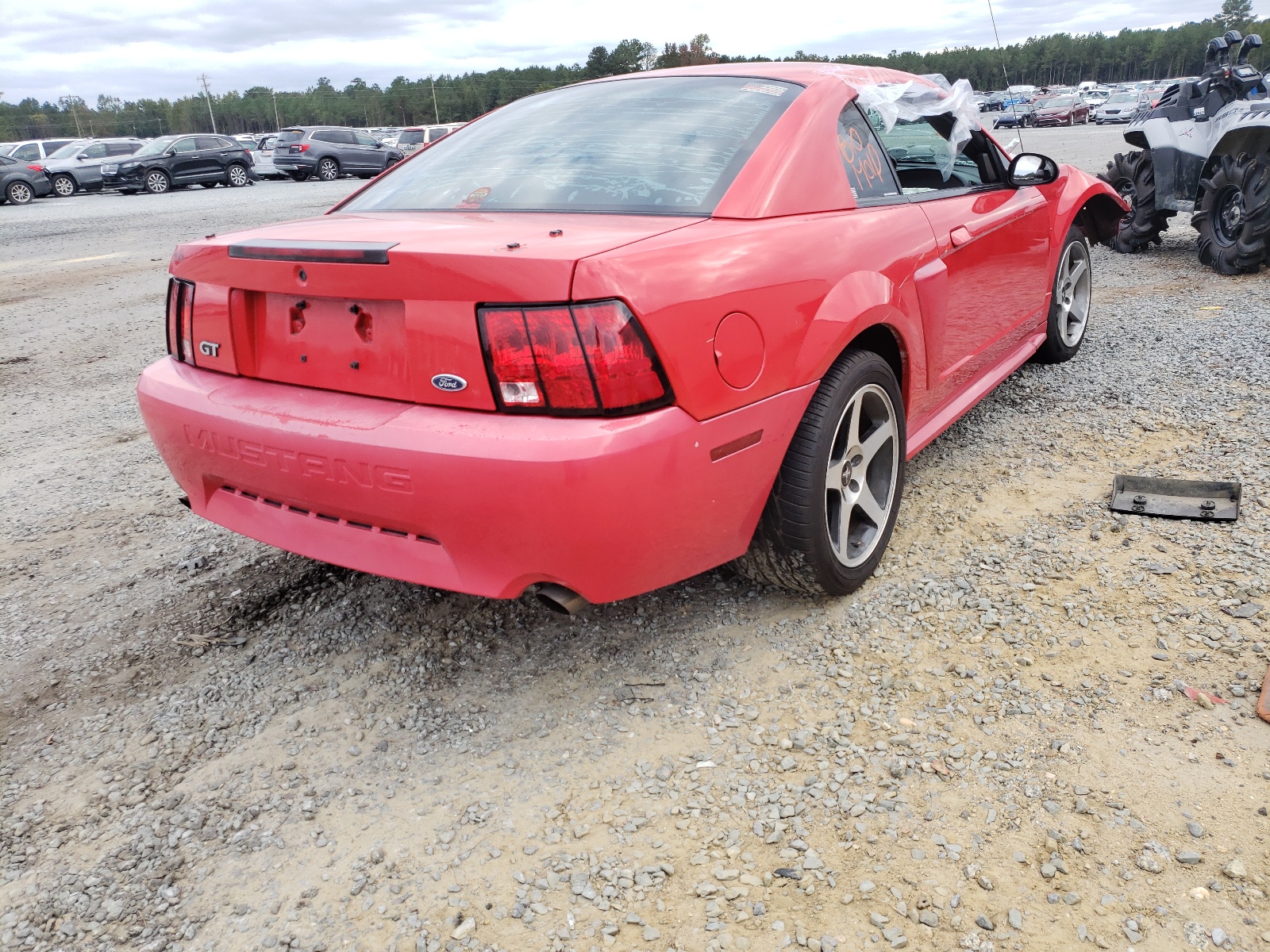 Photo 4 from auction – 2003 FORD MUSTANG GT with VIN 1FAFP42X23F339650