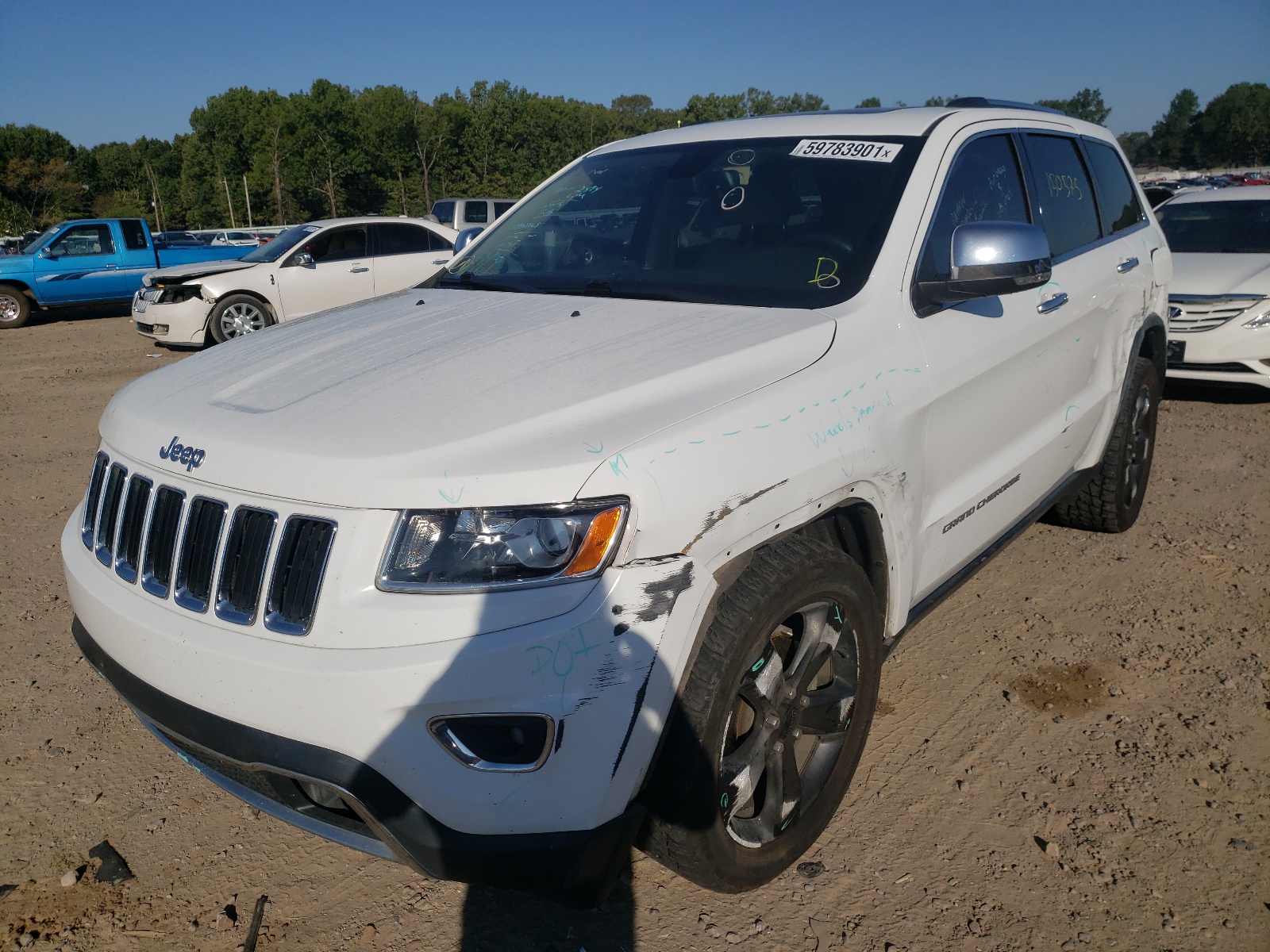 Photo 2 from auction – 2014 JEEP GRAND CHER with VIN 1C4RJFBG1EC545454