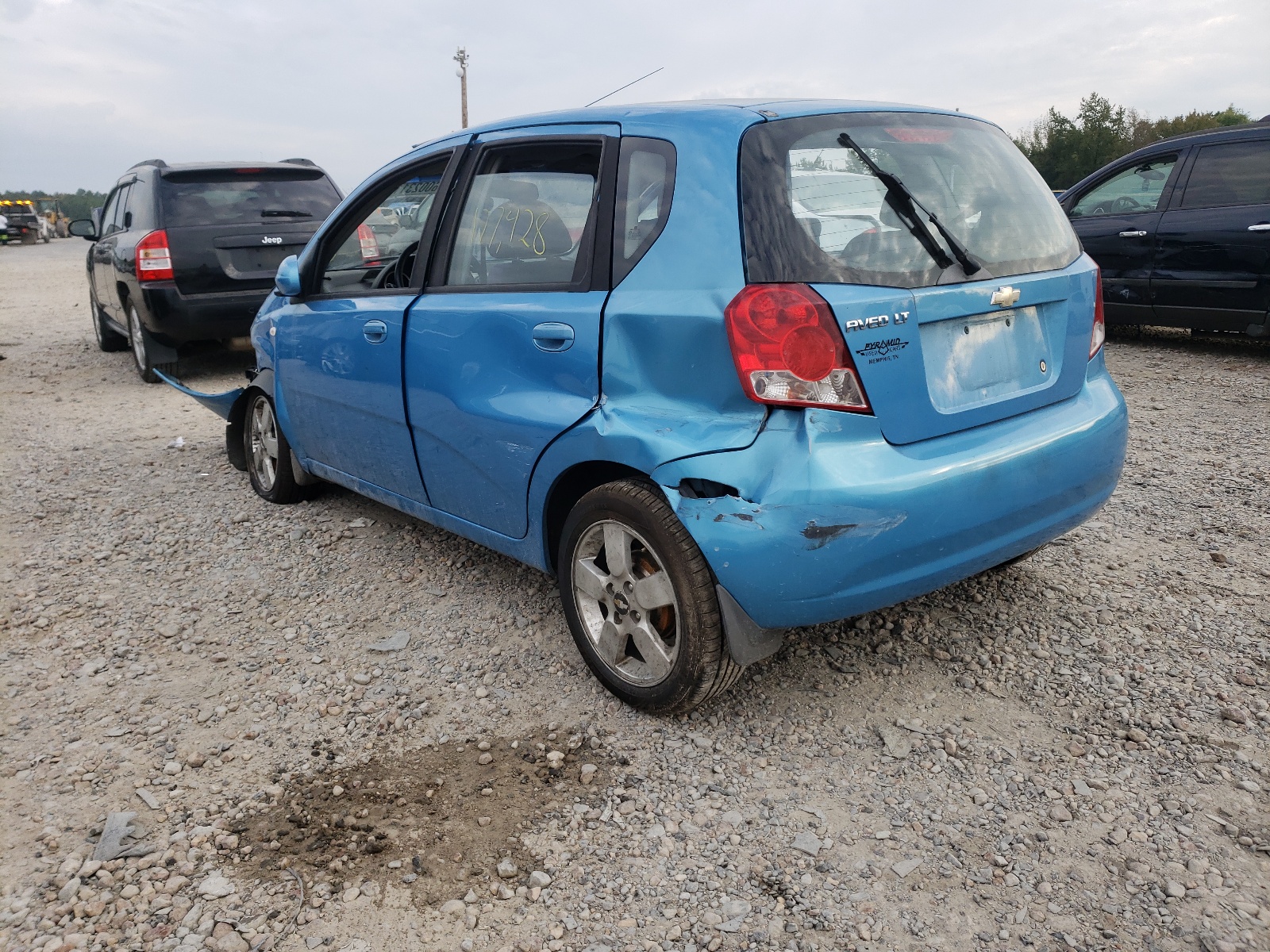 Photo 3 from auction – 2006 CHEVROLET AVEO LT with VIN KL1TG66696B645354