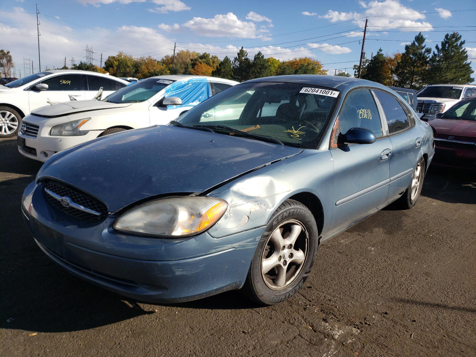 Photo 2 from auction – 2001 FORD TAURUS LX with VIN 1FAFP52U71G165481