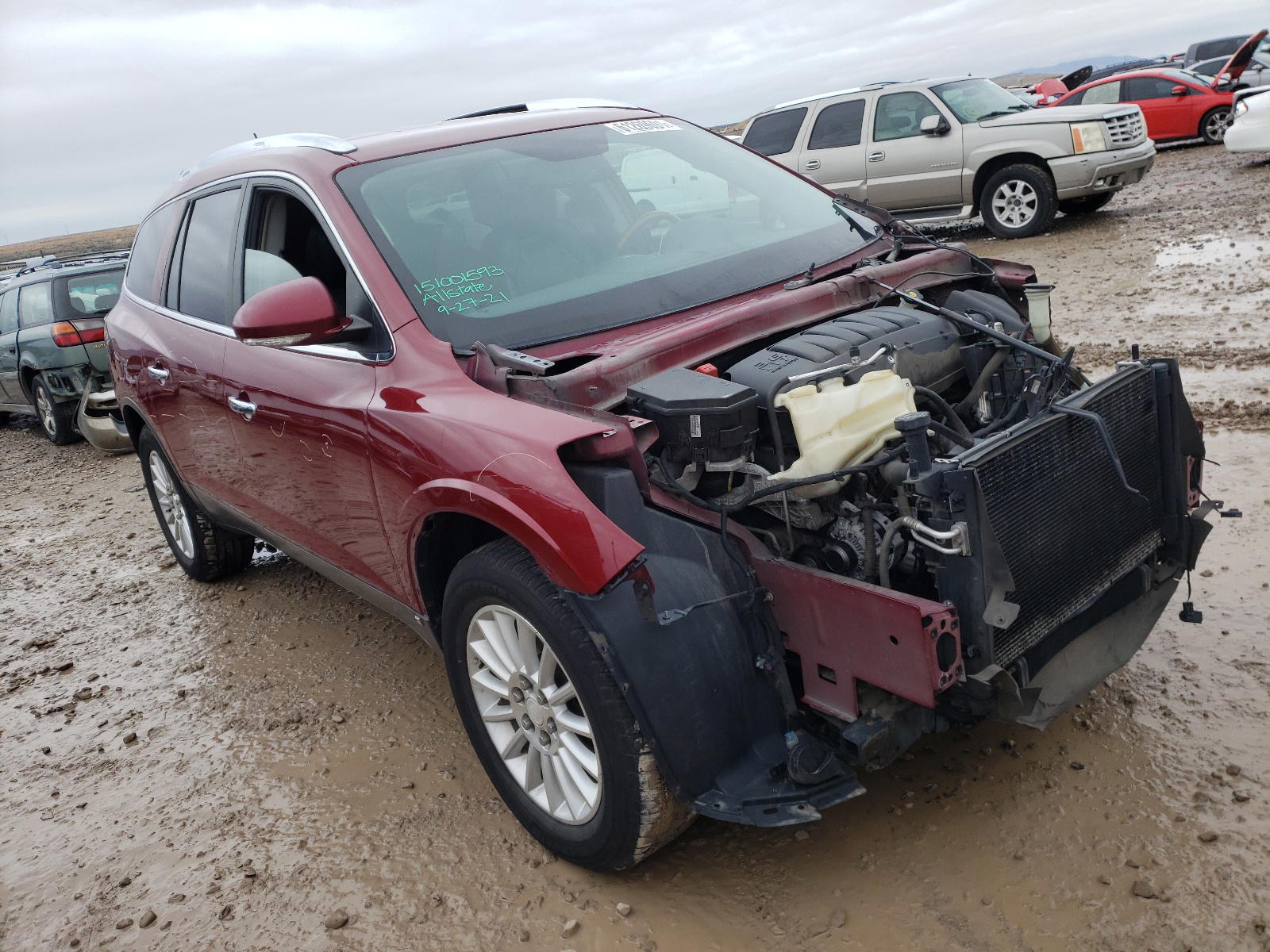 BUICK ENCLAVE CX 2009 with VIN 5GAEV23D09J136638 - Photo from auction