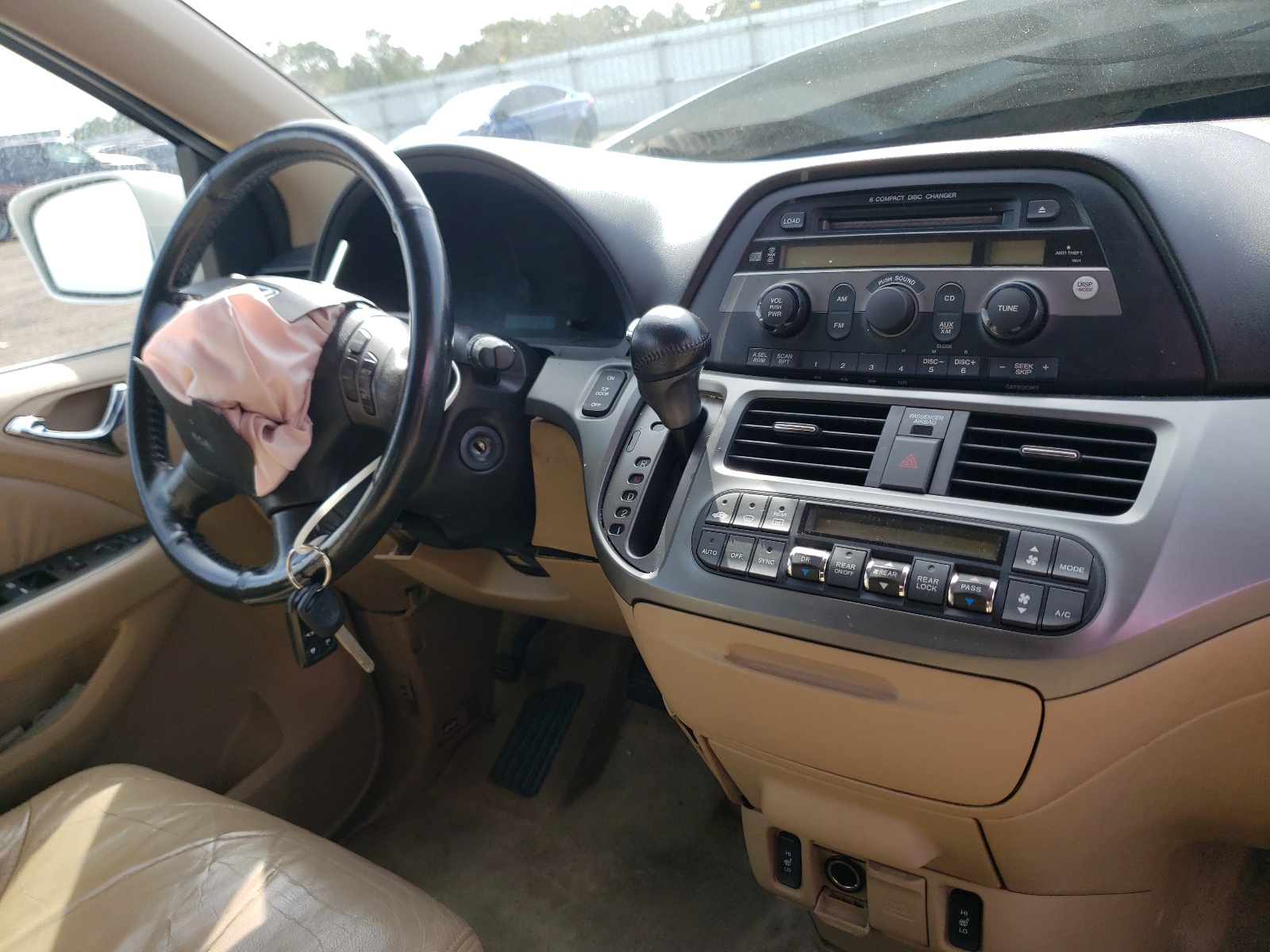 Photo 9 from auction – 2007 HONDA ODYSSEY EX with VIN 5FNRL38617B135170