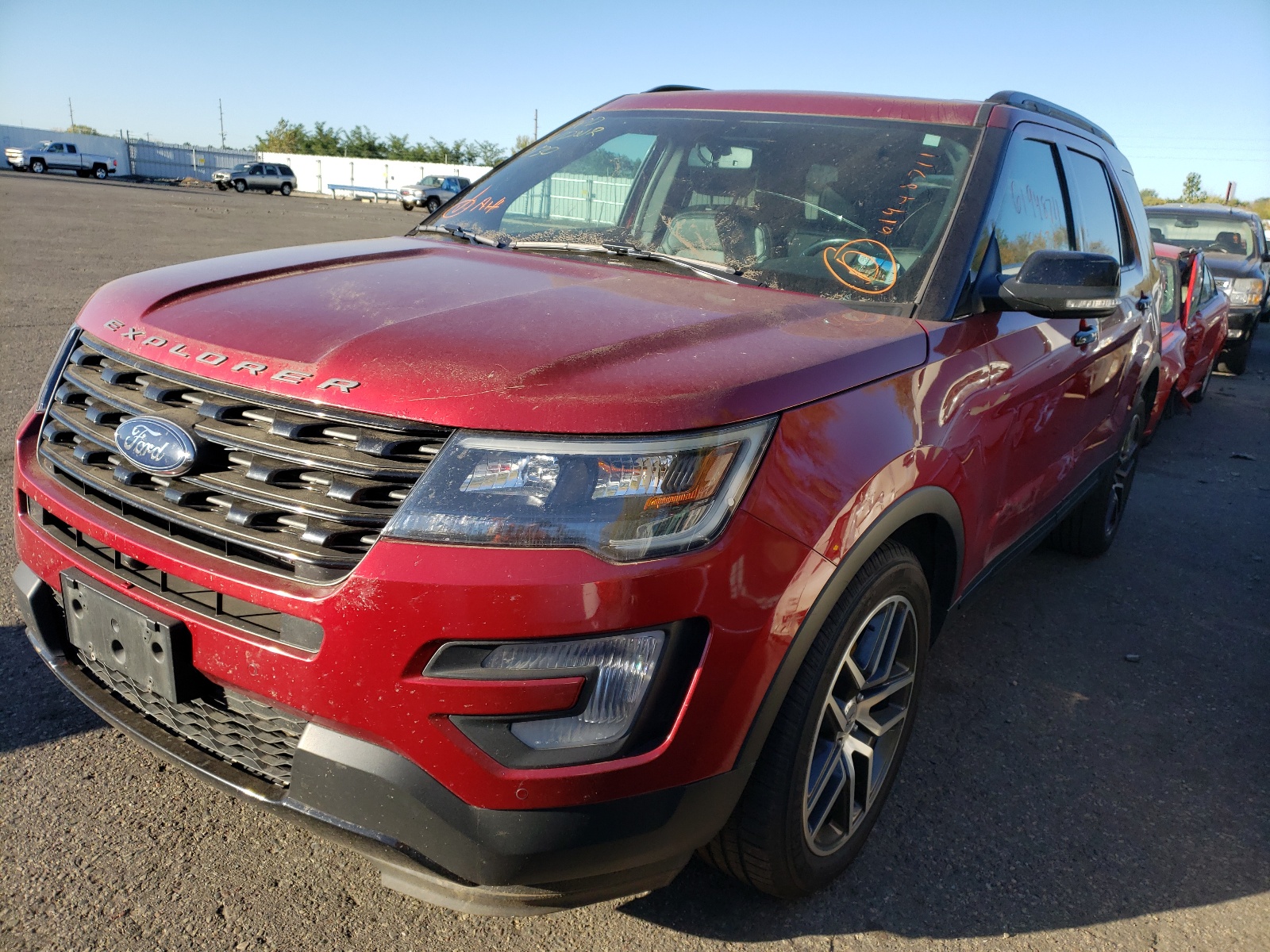 Photo 2 from auction – 2017 FORD EXPLORER S with VIN 1FM5K8GT6HGC76826