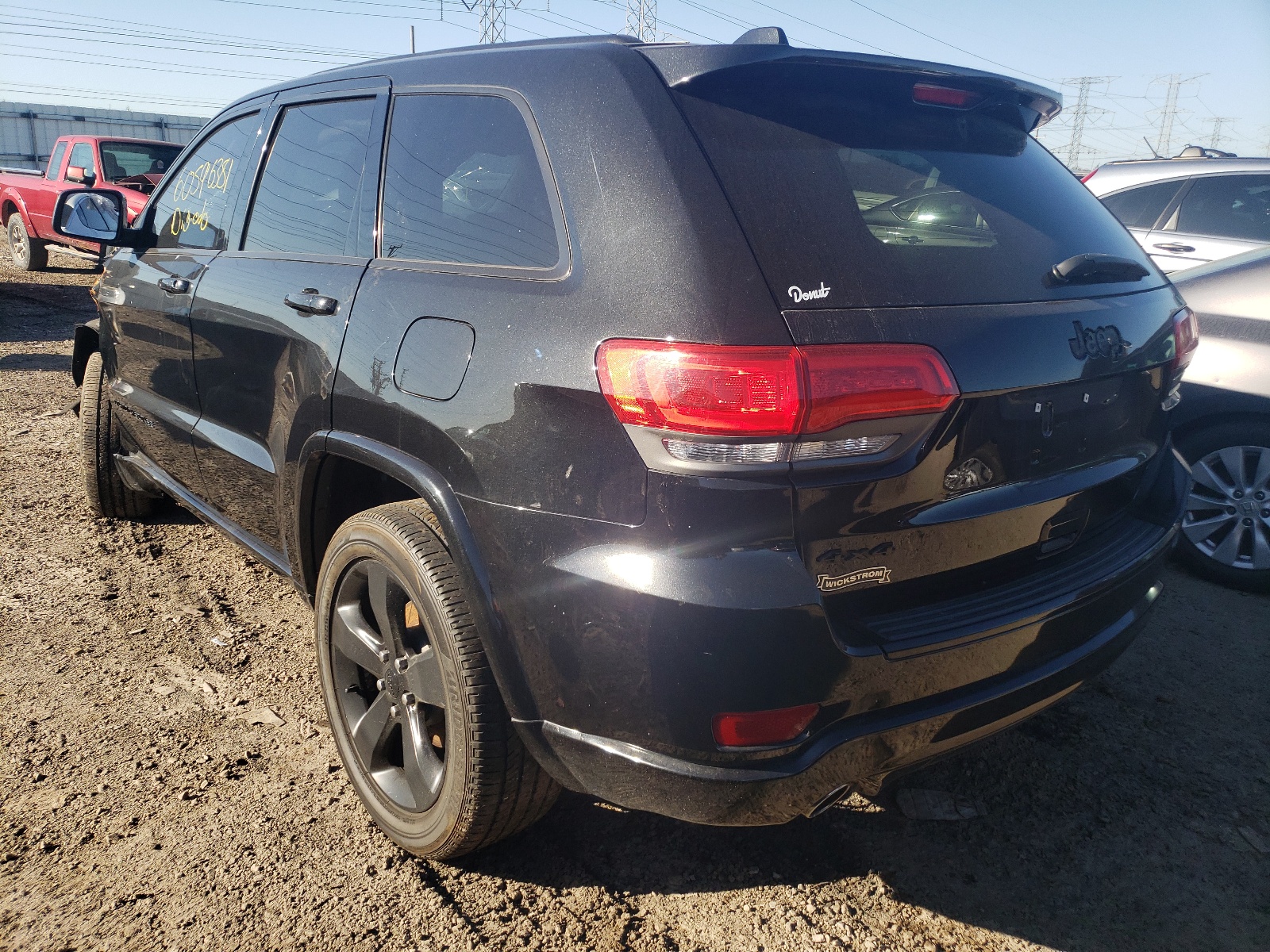 Photo 3 from auction – 2014 JEEP GRAND CHER with VIN 1C4RJFAG6EC554247