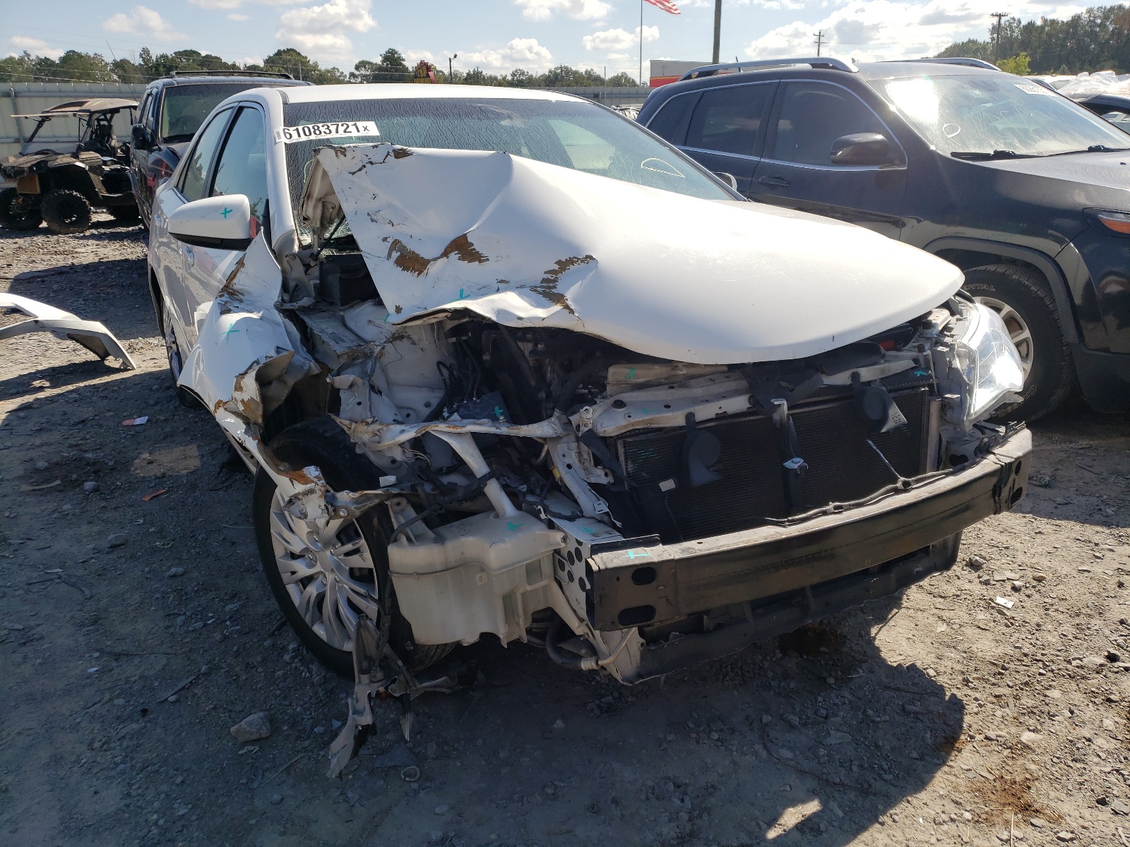 TOYOTA CAMRY L 2014 with VIN 4T4BF1FK5ER392500 - Photo from auction