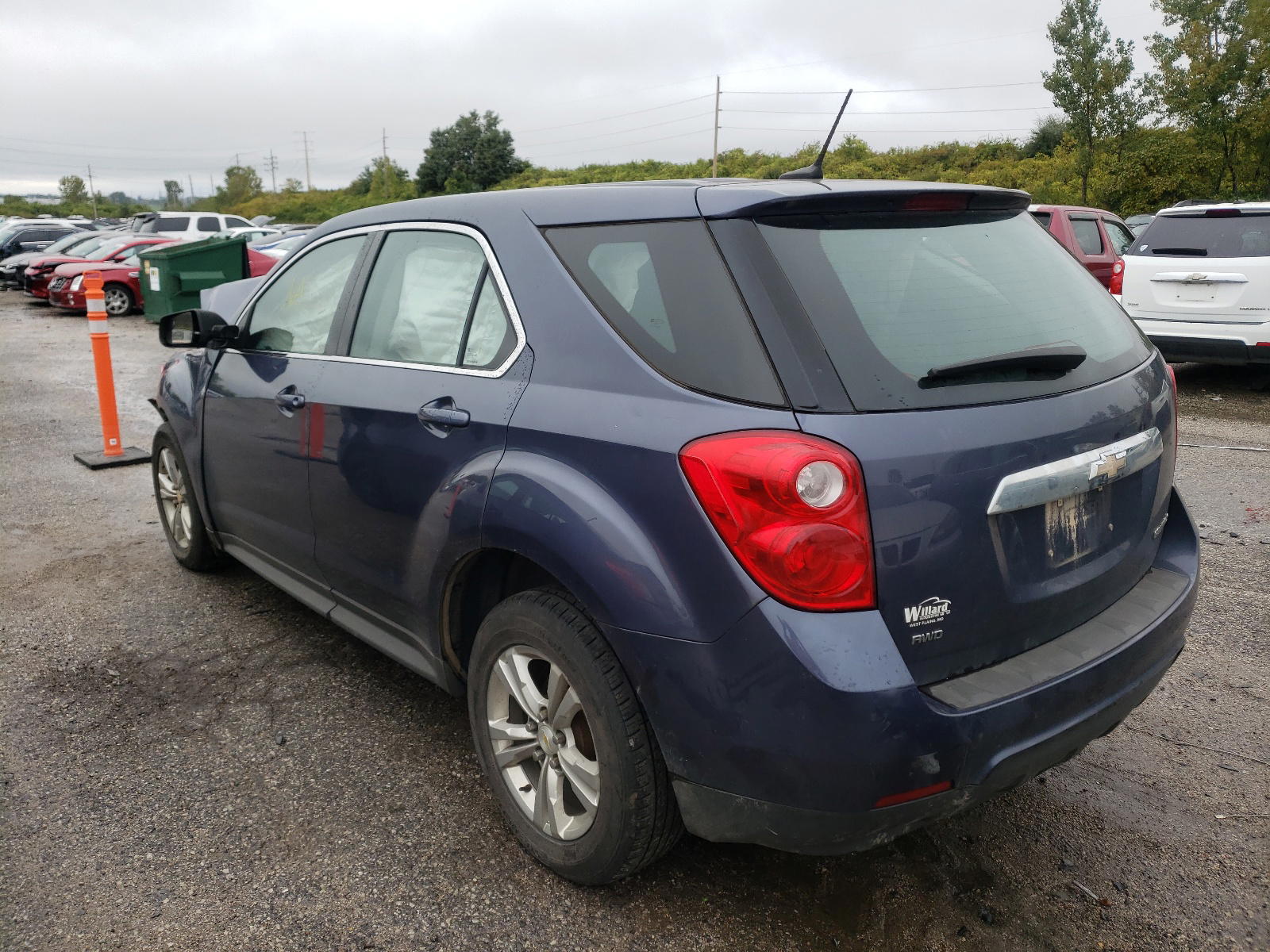 Photo 3 from auction – 2014 CHEVROLET EQUINOX LS with VIN 2GNFLEEK5E6218417