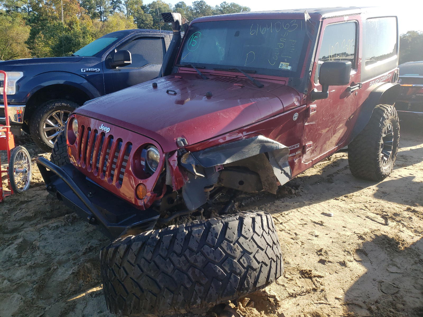 Photo 2 from auction – 2011 JEEP WRANGLER S with VIN 1J4AA2D13BL574295