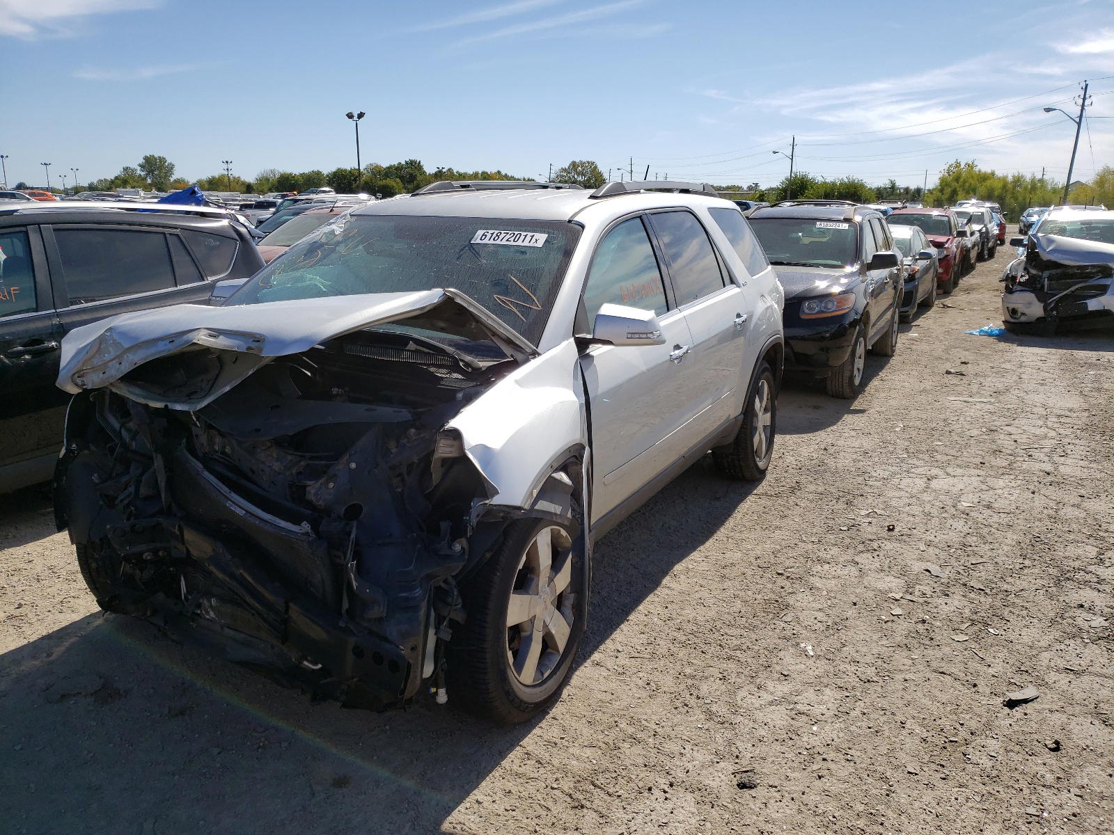 Photo 2 from auction – 2011 GMC ACADIA SLT with VIN 1GKKVRED4BJ238154