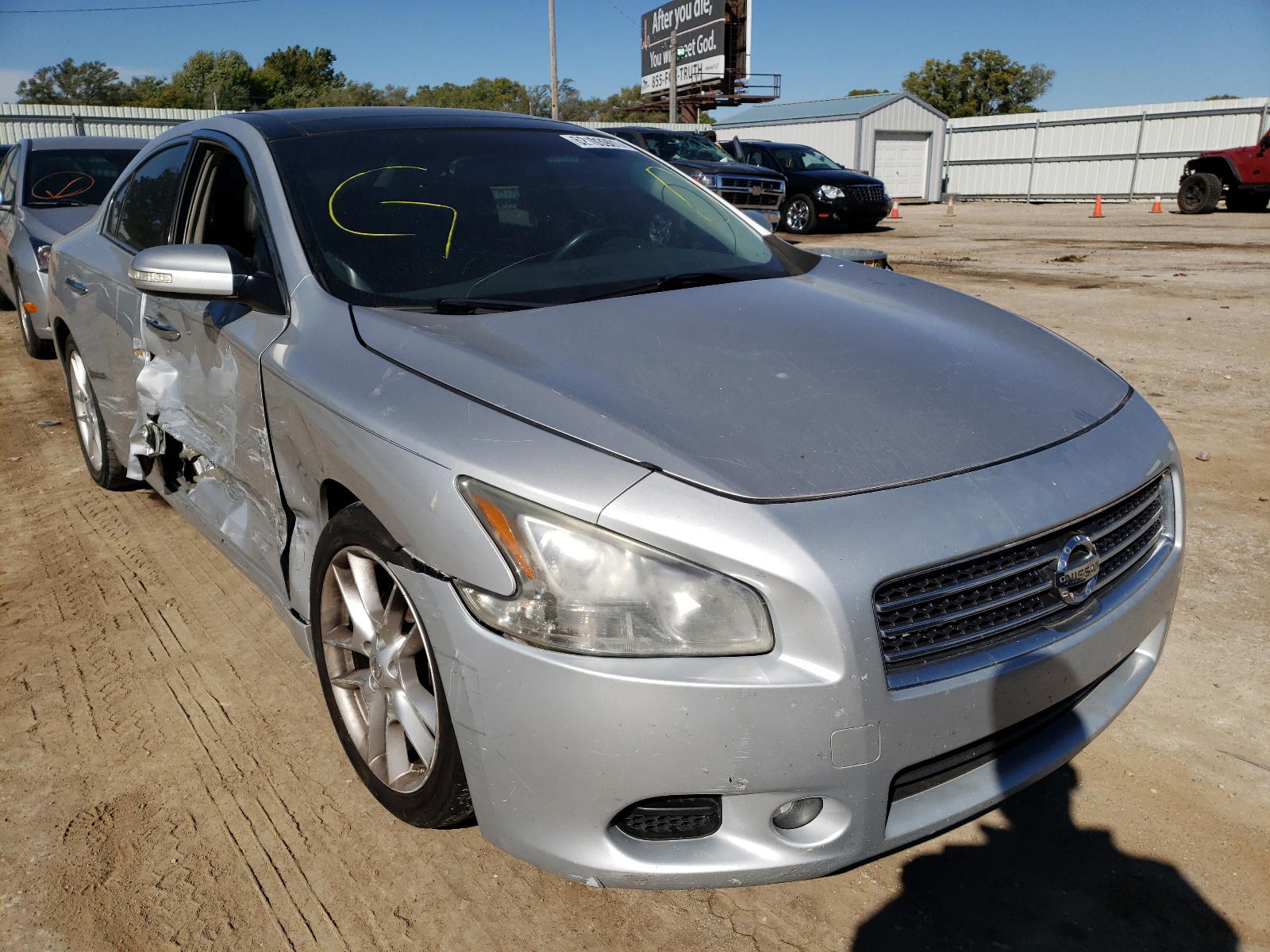 NISSAN MAXIMA S 2011 with VIN 1N4AA5AP5BC855505 - Photo from auction