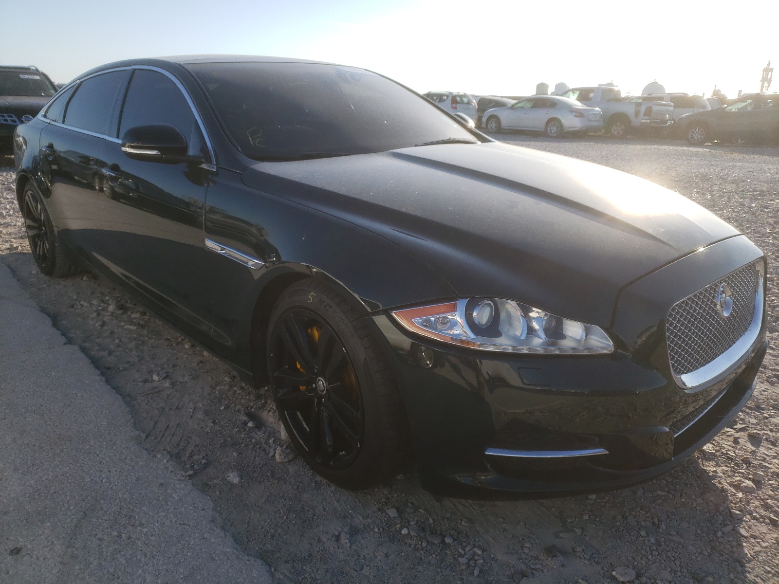 JAGUAR XJL 2011 with VIN SAJWA2GB6BLV17378 - Photo from auction