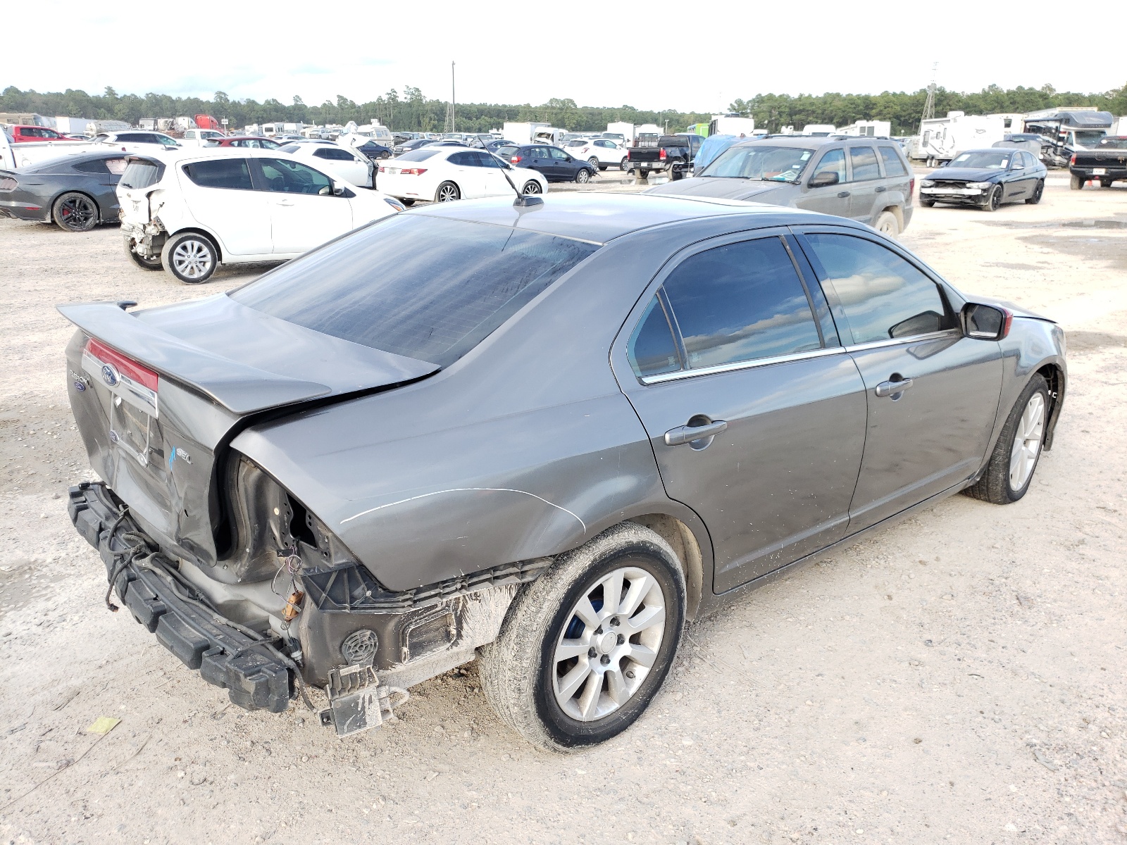 Photo 4 from auction – 2012 FORD FUSION SEL with VIN 3FAHP0JA5CR124149
