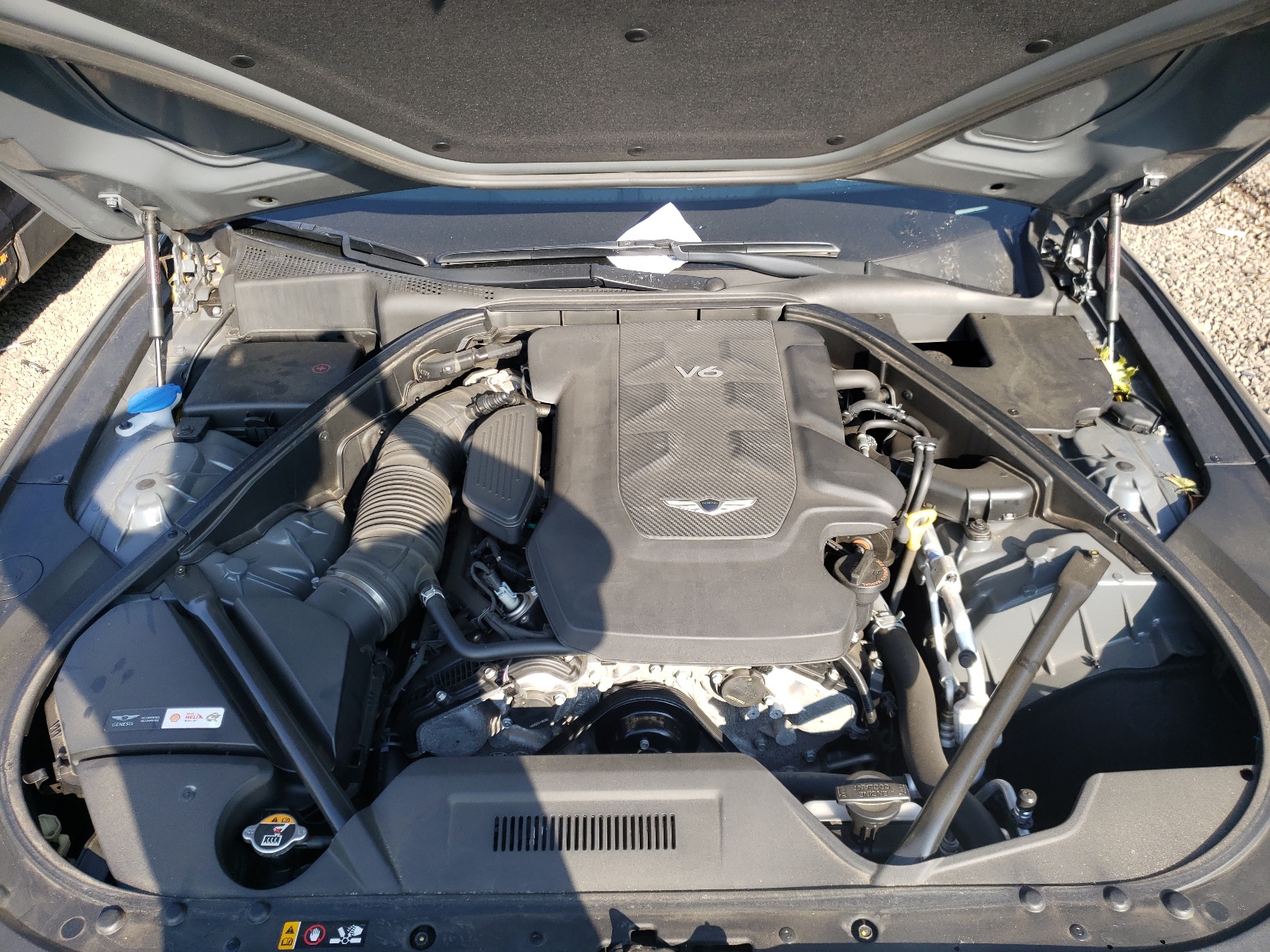 Photo 7 from auction – 2020 GENESIS G80 BASE with VIN KMTFN4JE4LU330364