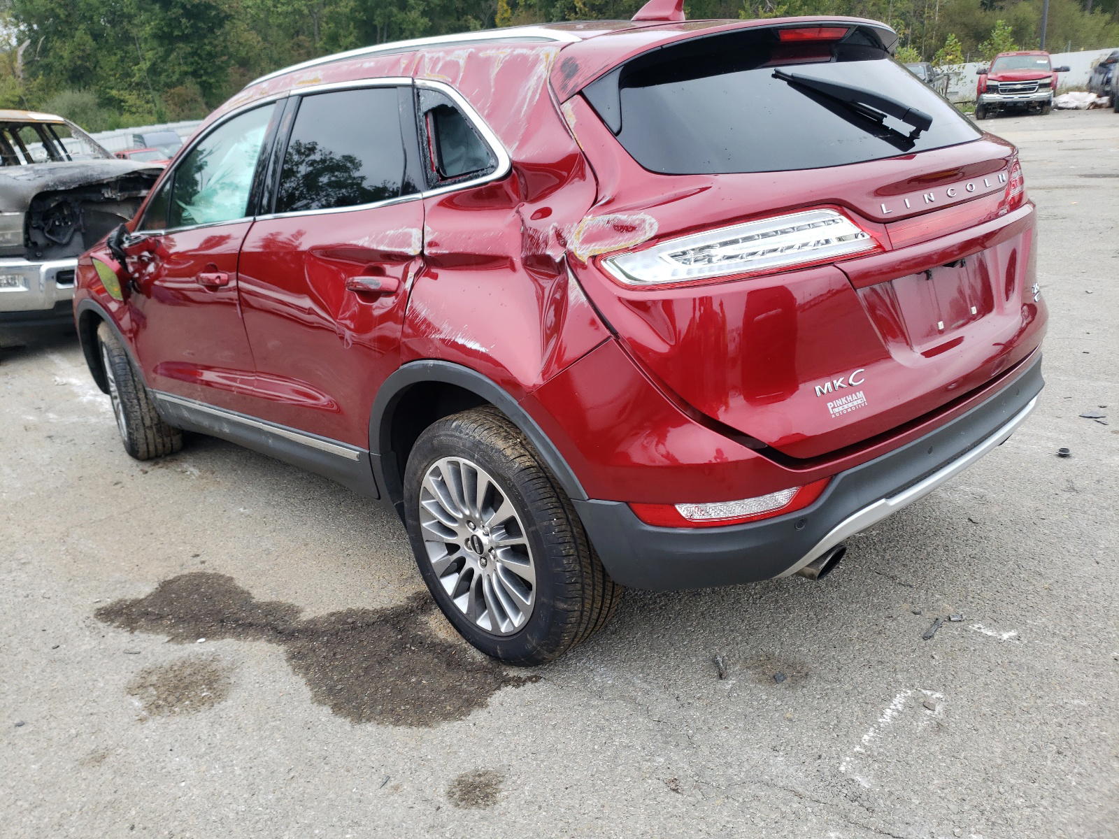 Photo 3 from auction – 2015 LINCOLN MKC with VIN 5LMCJ1A99FUJ41673