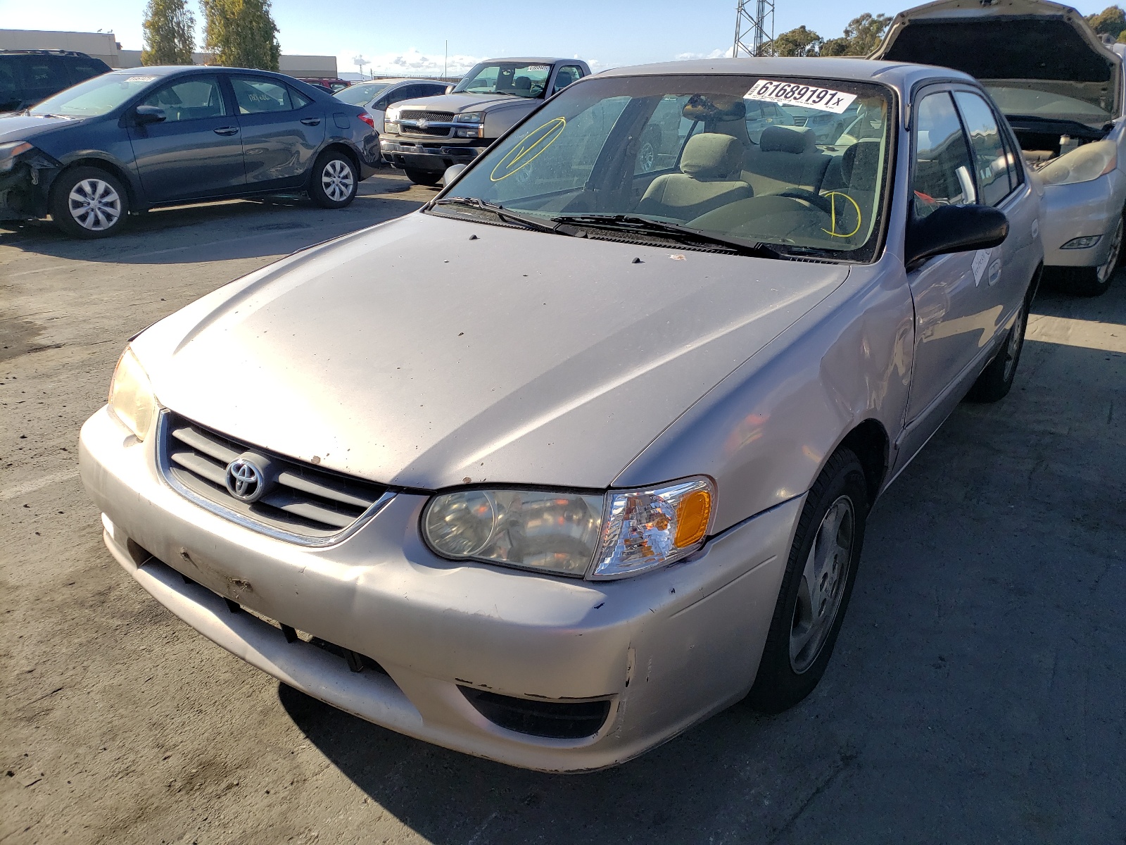 Photo 2 from auction – 2001 TOYOTA COROLLA CE with VIN 1NXBR12E31Z437915